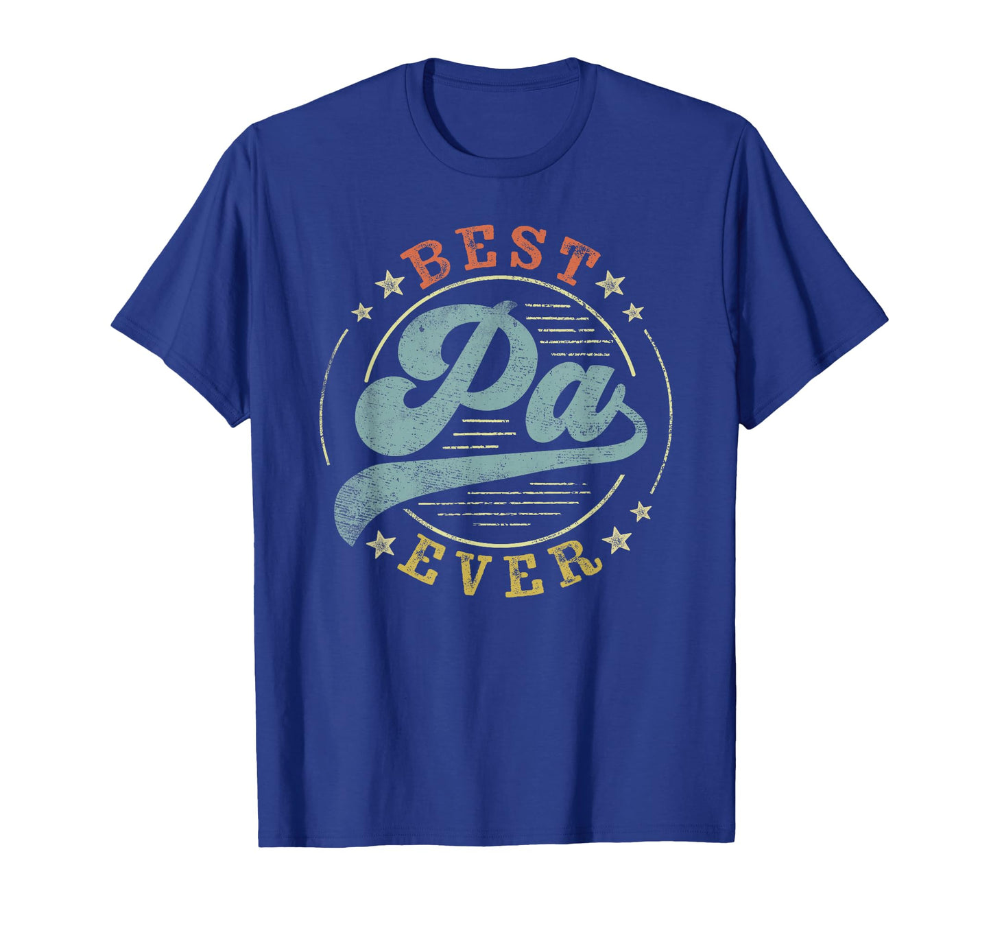Best Pa Ever Father's Day Pa Gifts Vintage Emblem T-Shirt