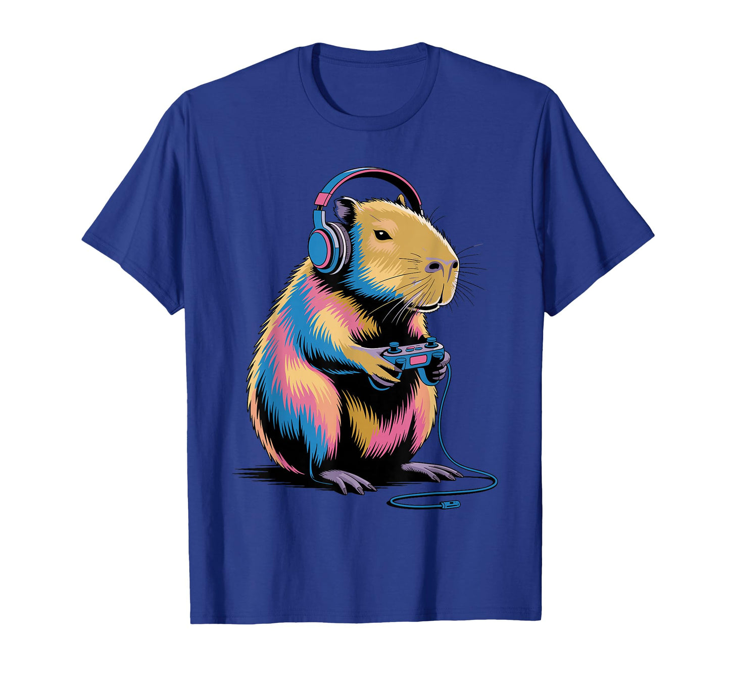 Cool Capybara Art for Men Women Kids Rodent Capybara Lover T-Shirt