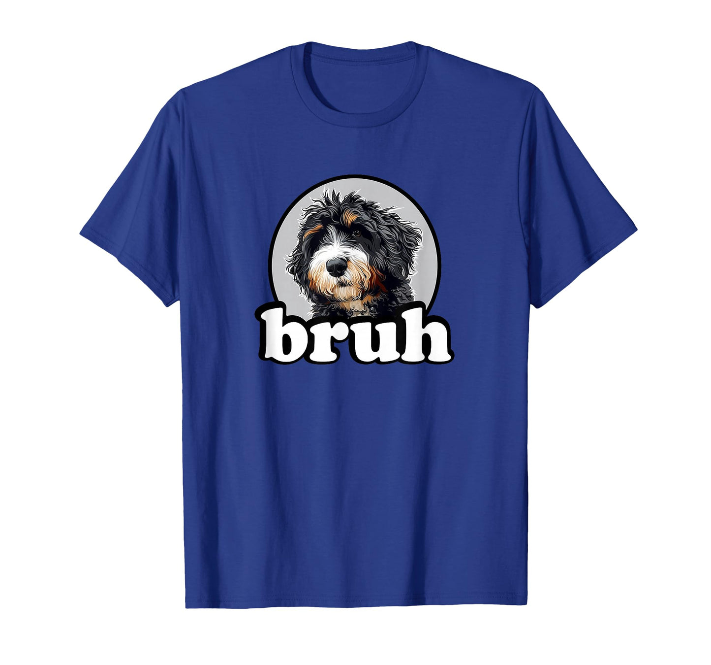Cute Kids Bruh Bernedoodle Dog Lover T-Shirt
