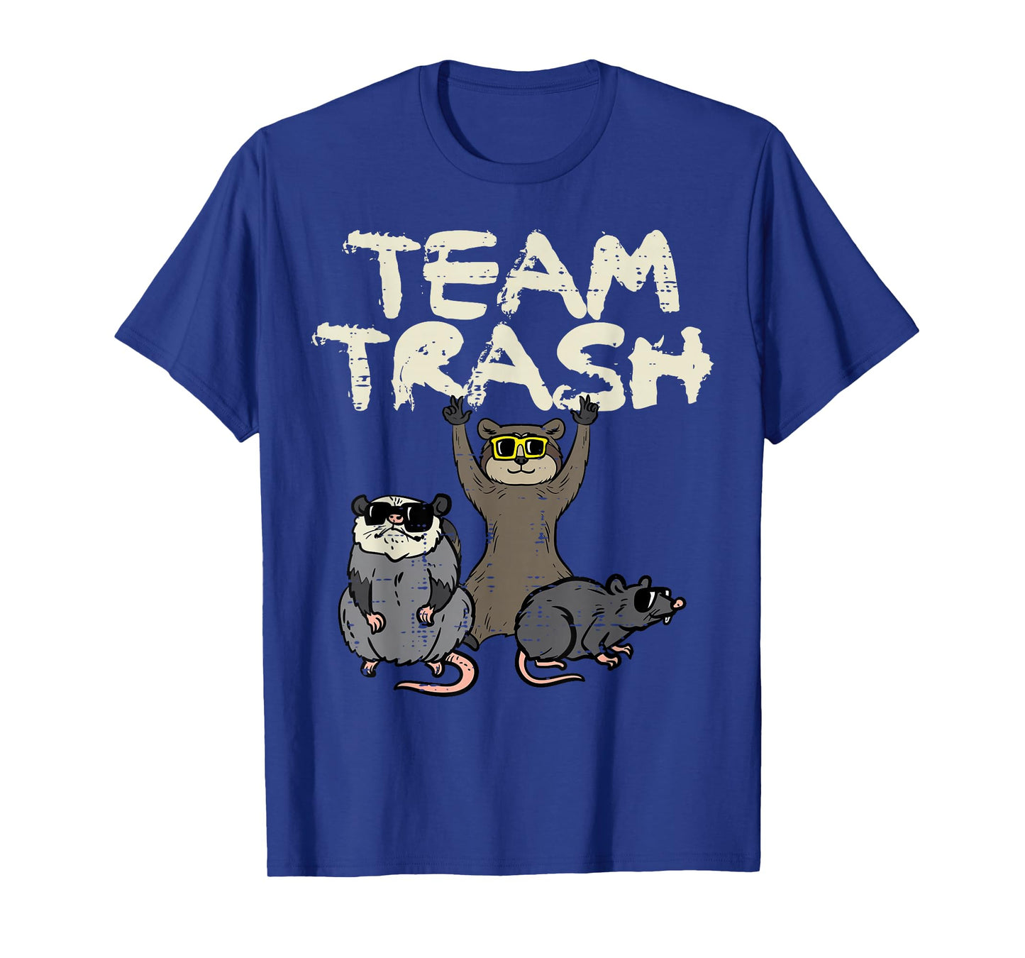 Team Trash Opossum Raccoon Possum Street Cat Men Kids Women T-Shirt