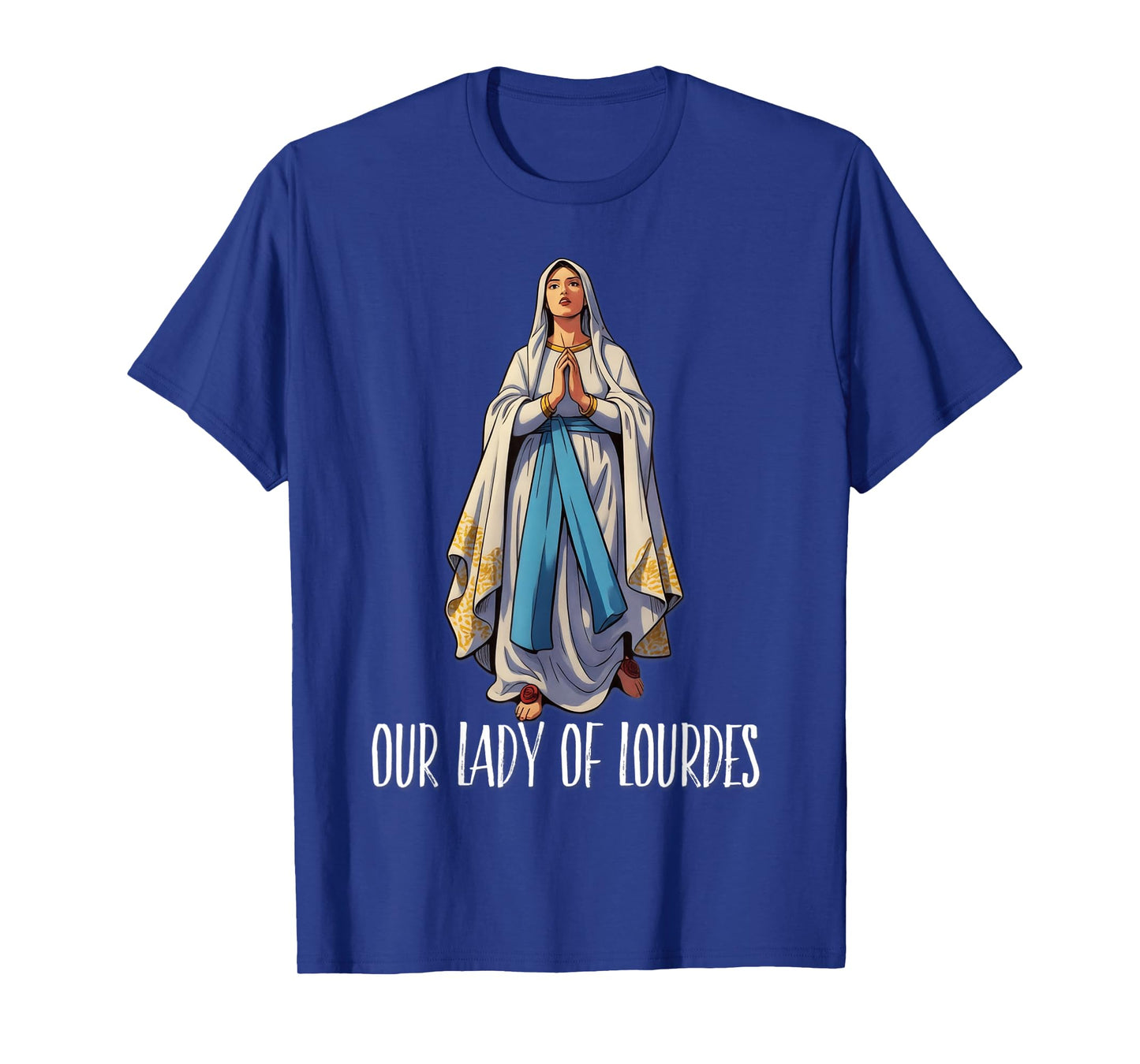 Our Lady of Lourdes Immaculate Blessed Mother T-Shirt