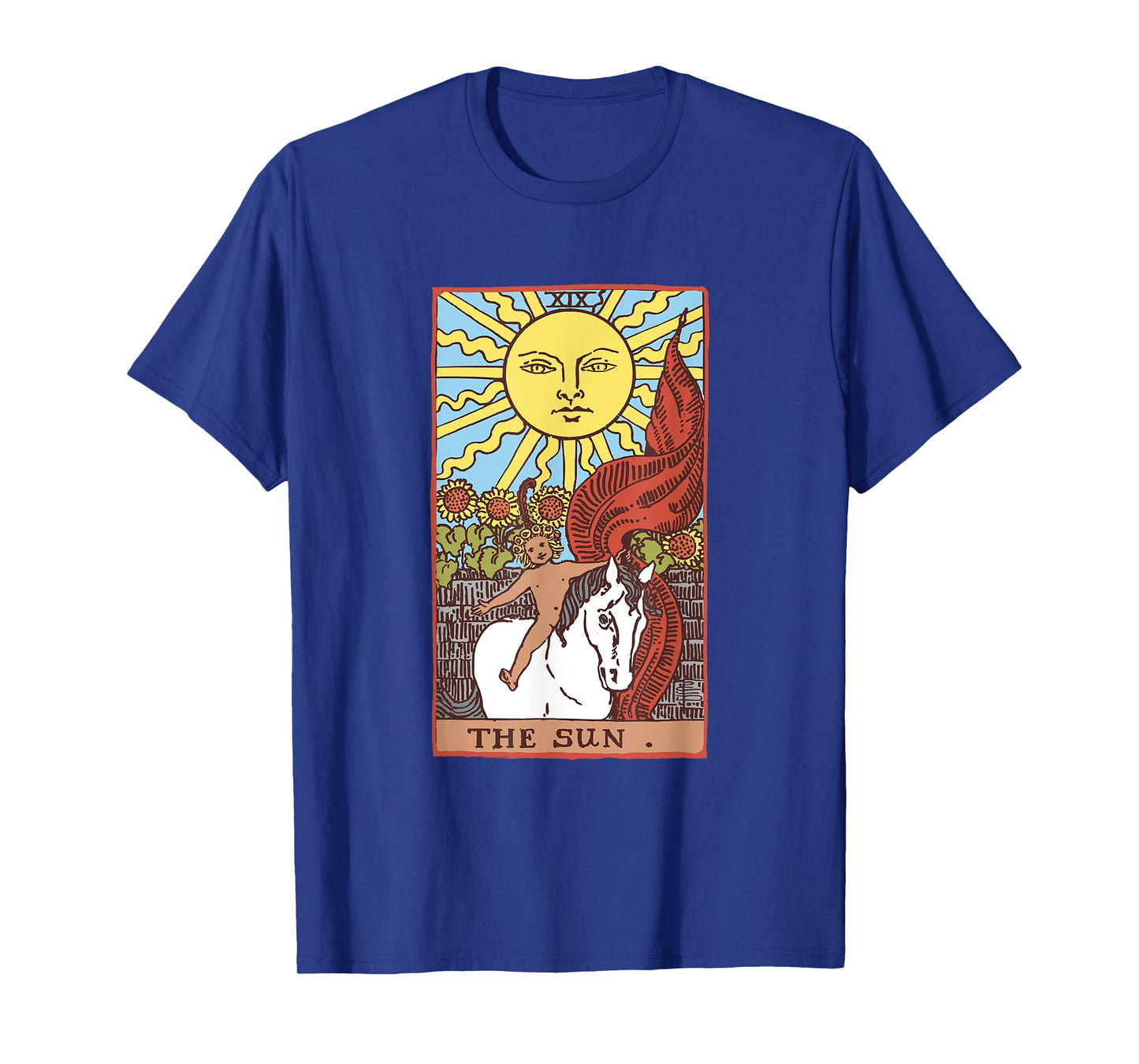 Sun Tarot Card Rider Waite T-Shirt