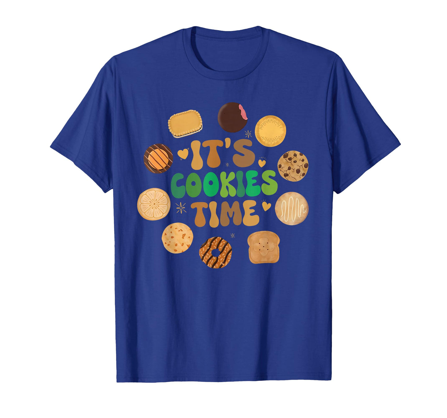 It's Cookie Time Scout for Girls Cookie Girls Camping Family T-Shirt