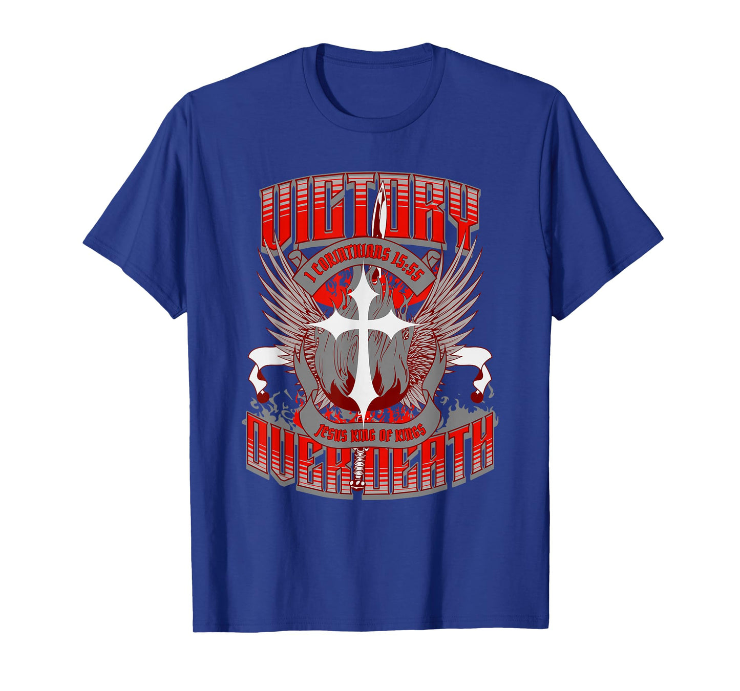 Jesus Faith Religious Cross Gothic Y2K Nu Goth Bible Verse T-Shirt