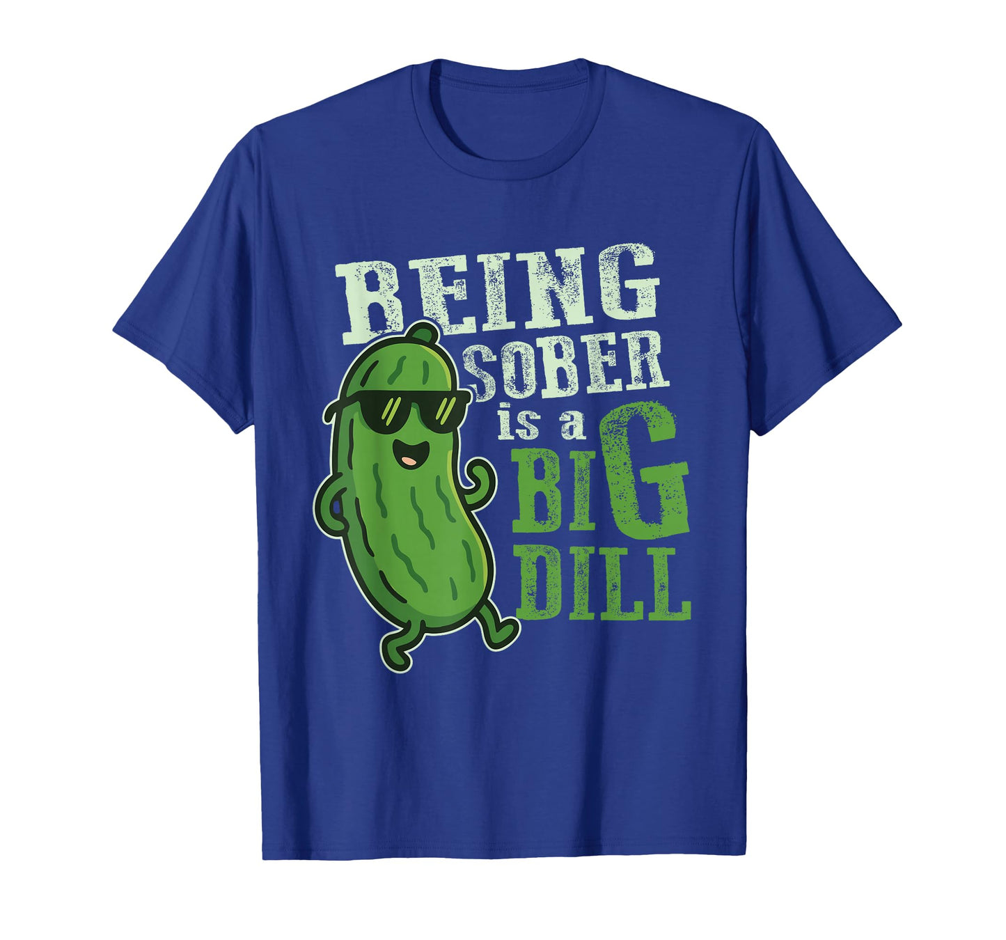 Addiction Recovery Awareness Shirts Funny Men Pickle Lovers T-Shirt