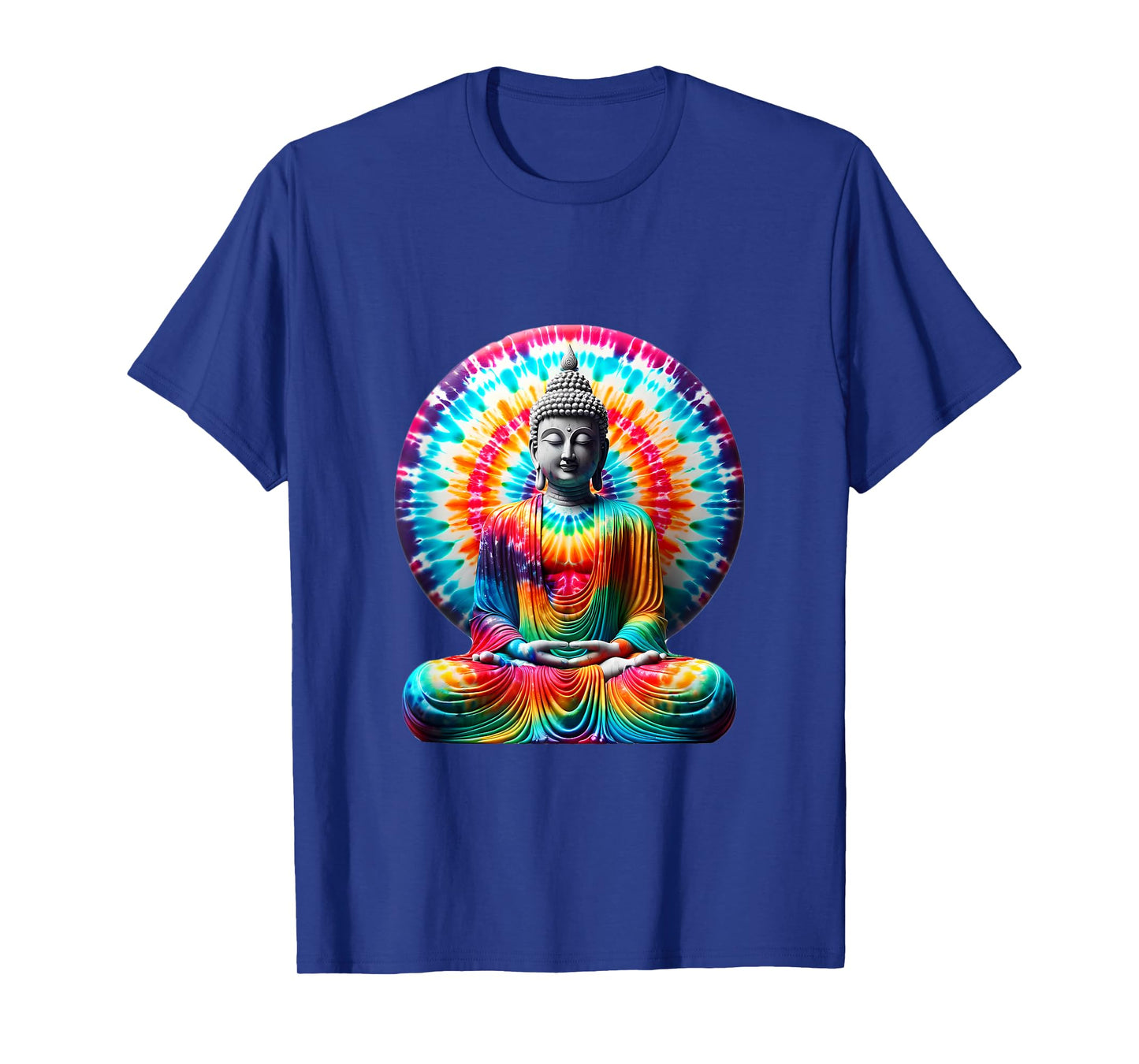 Buddha Tie Dye Vintage Yoga Spiritual Zen Buddhism Buddhist T-Shirt