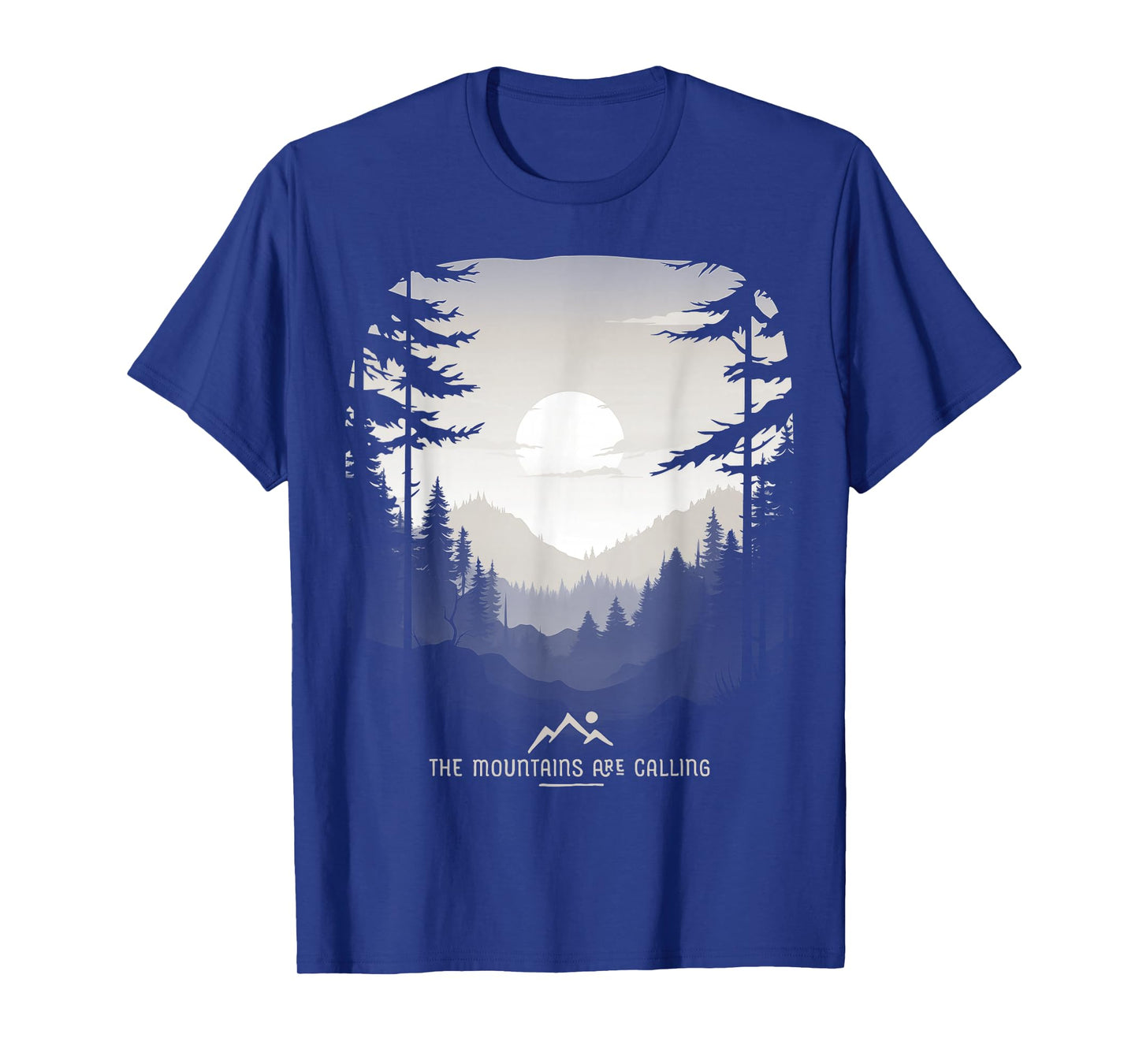 The Mountains Are Calling Original Unique Graphic T-Shirt