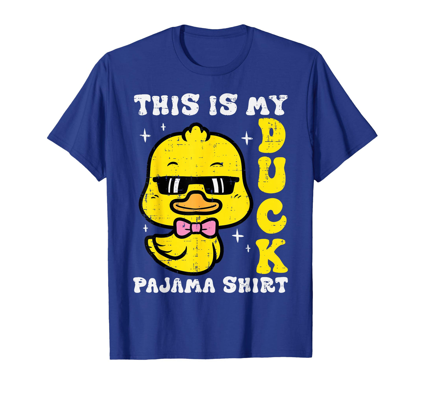 This Is My Duck Pajama Shirt Cute Women Girls Boys Kids Men T-Shirt
