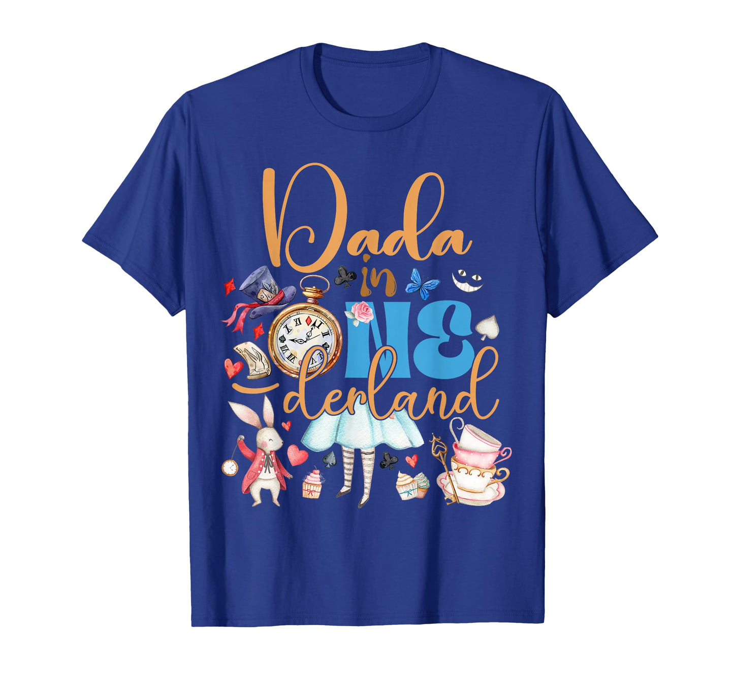Alice Dada in ONEderland Birthday Family T-Shirt