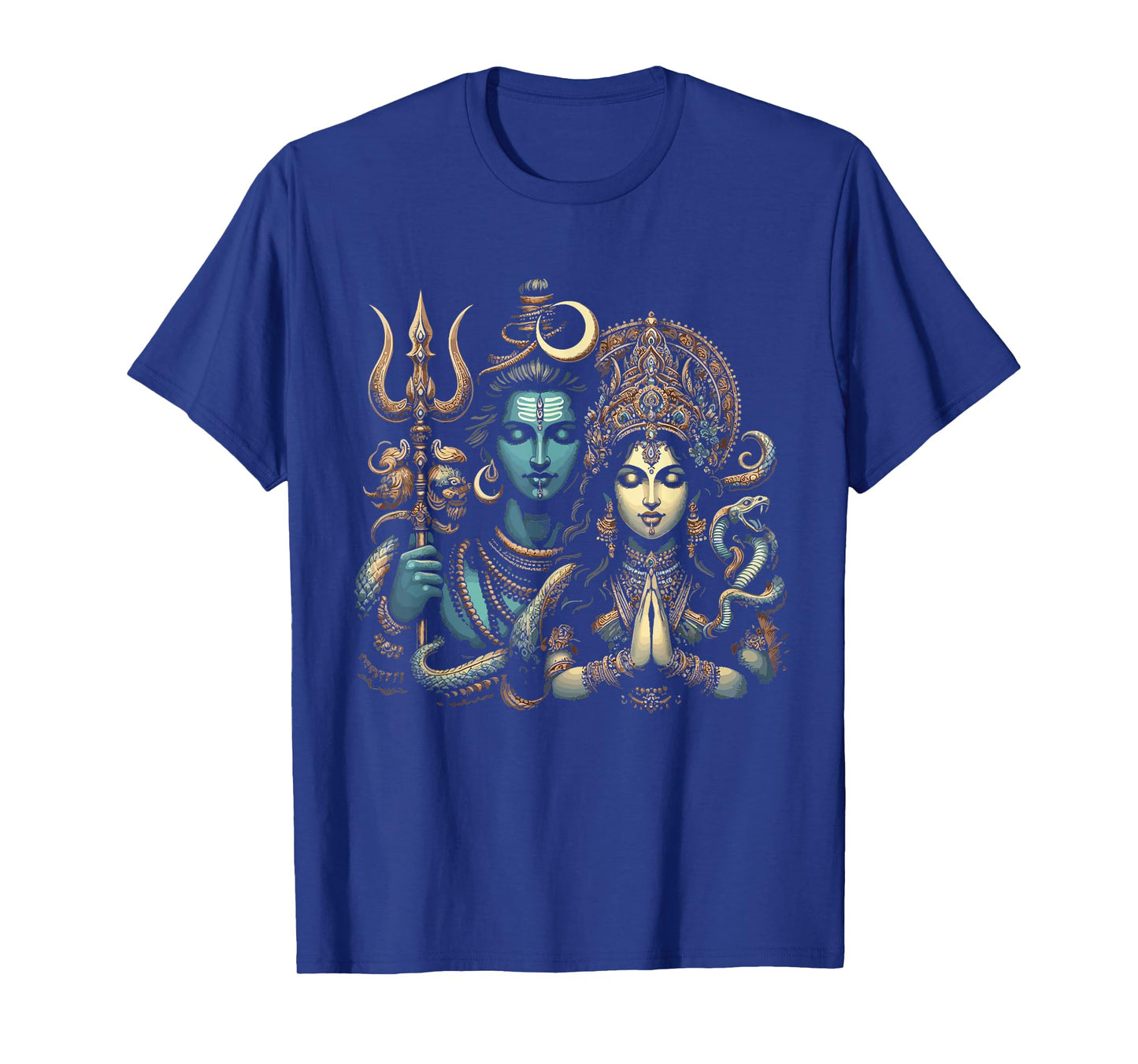 Lord Shiva Durga Hindu God Mahadeva Goddess Goddess Parvati T-Shirt