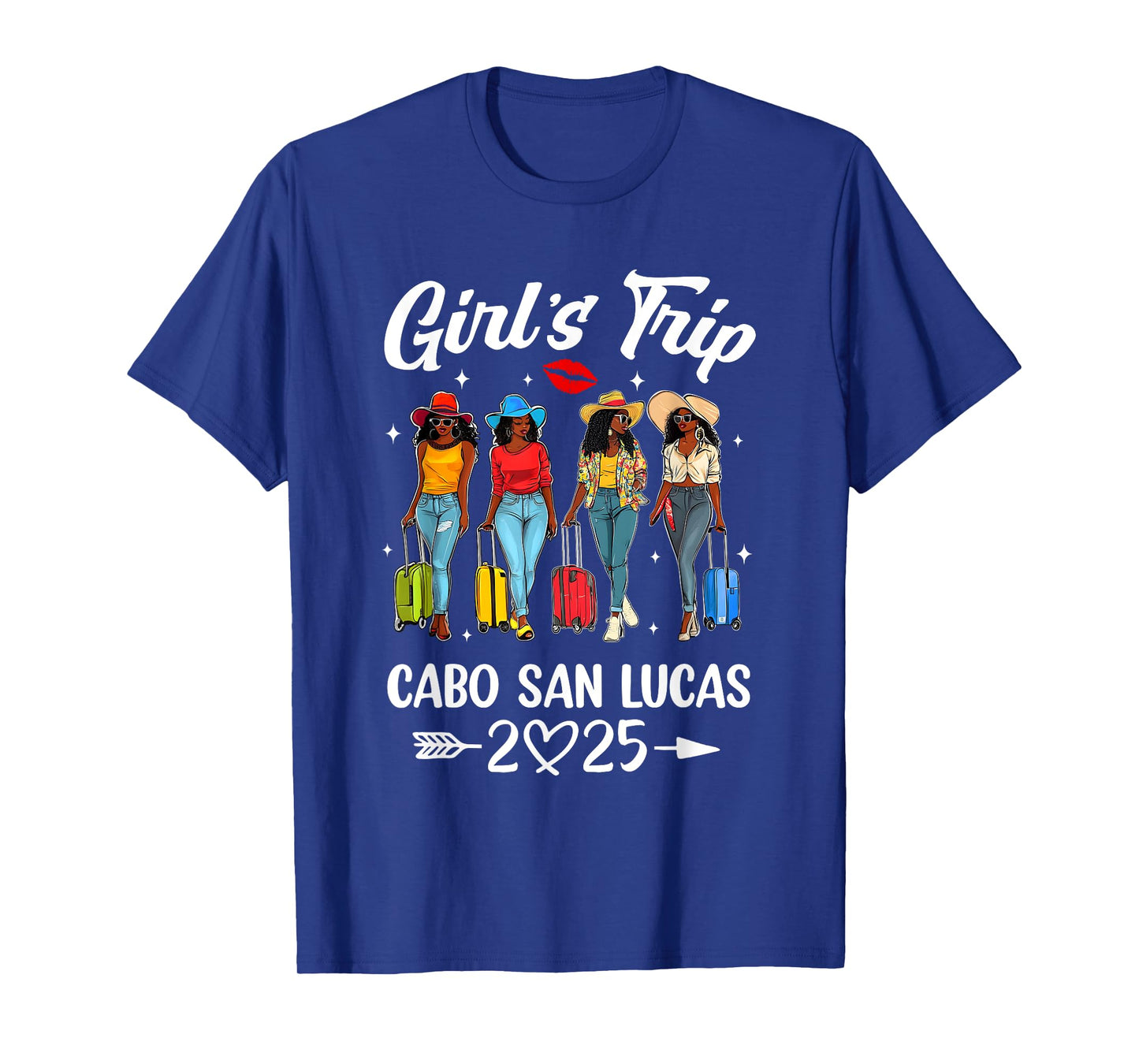 Cabo San Lucas Girls Trip 2025 Birthday Squad Women Vacation T-Shirt
