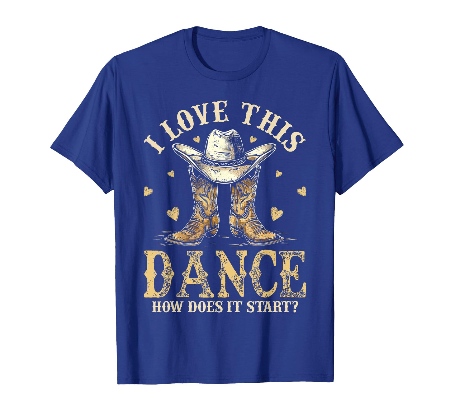 How Does This Dance Start Line Dancer Country T-Shirt