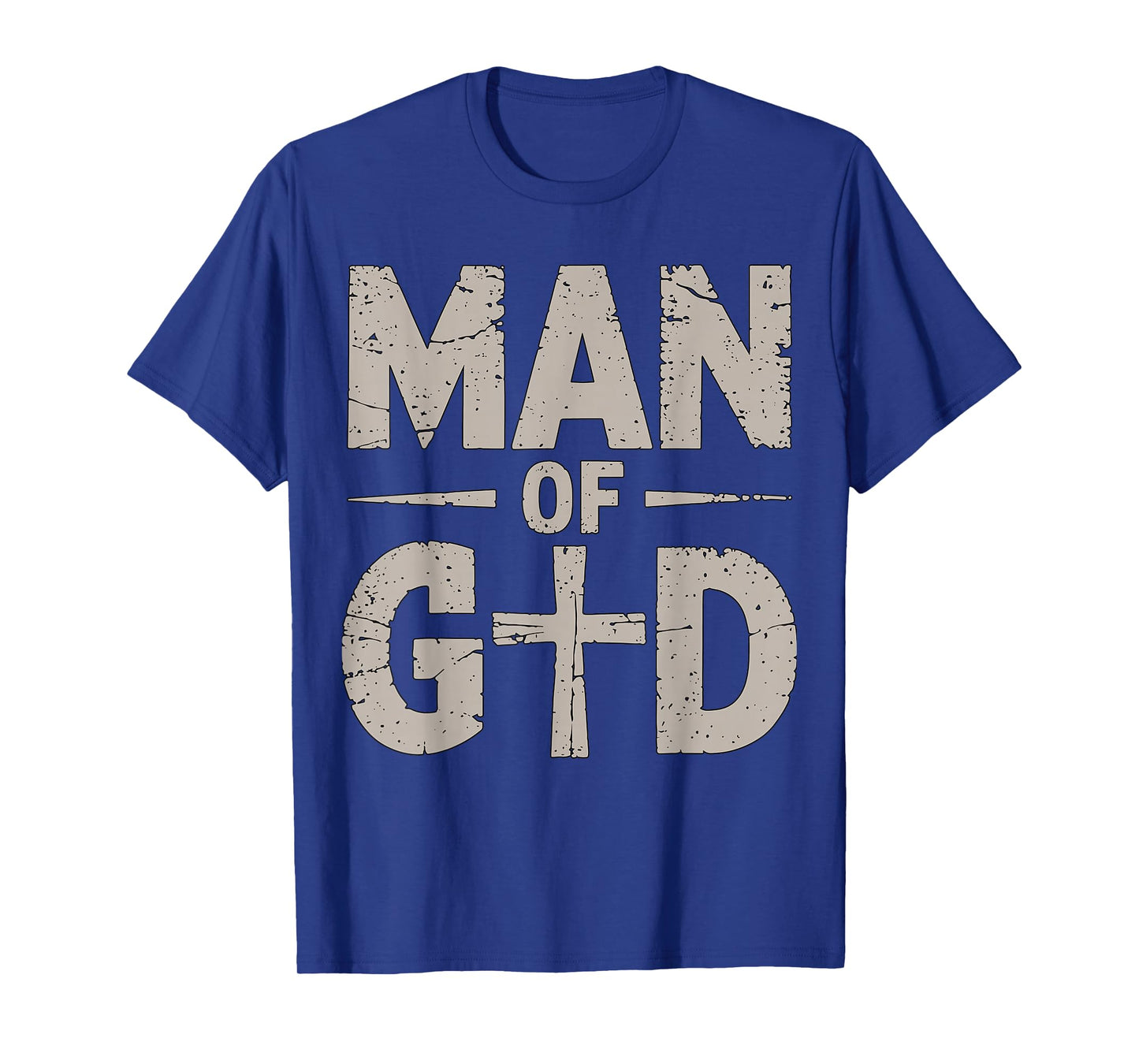 Man of God with Cross Religious Faith Christian T-Shirt