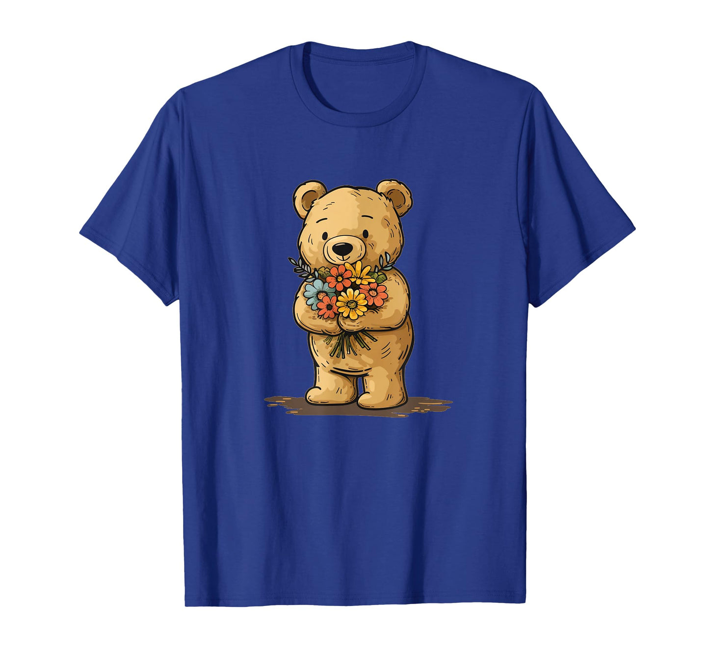 Sweet Teddy bear for flowers and garden lovers T-Shirt