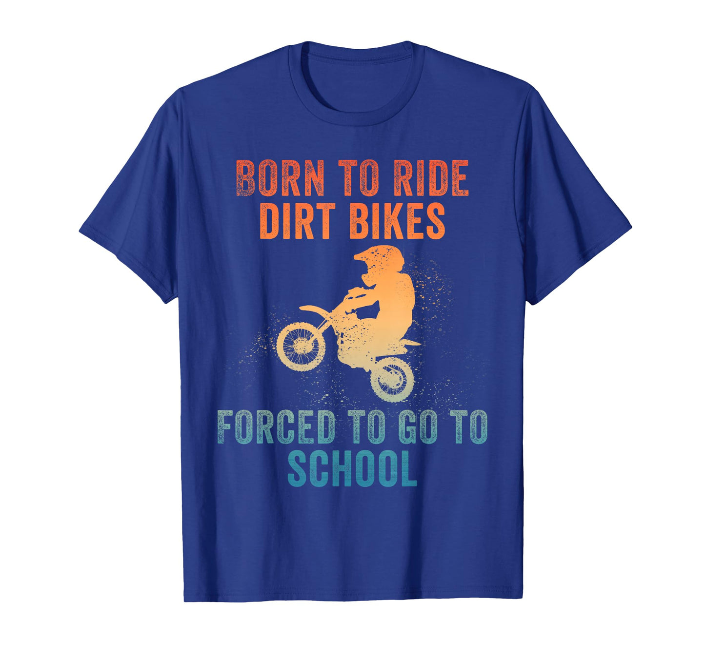 Funny Dirt Bike Art for Boys Girls Motocross Dirt Bike Rider T-Shirt