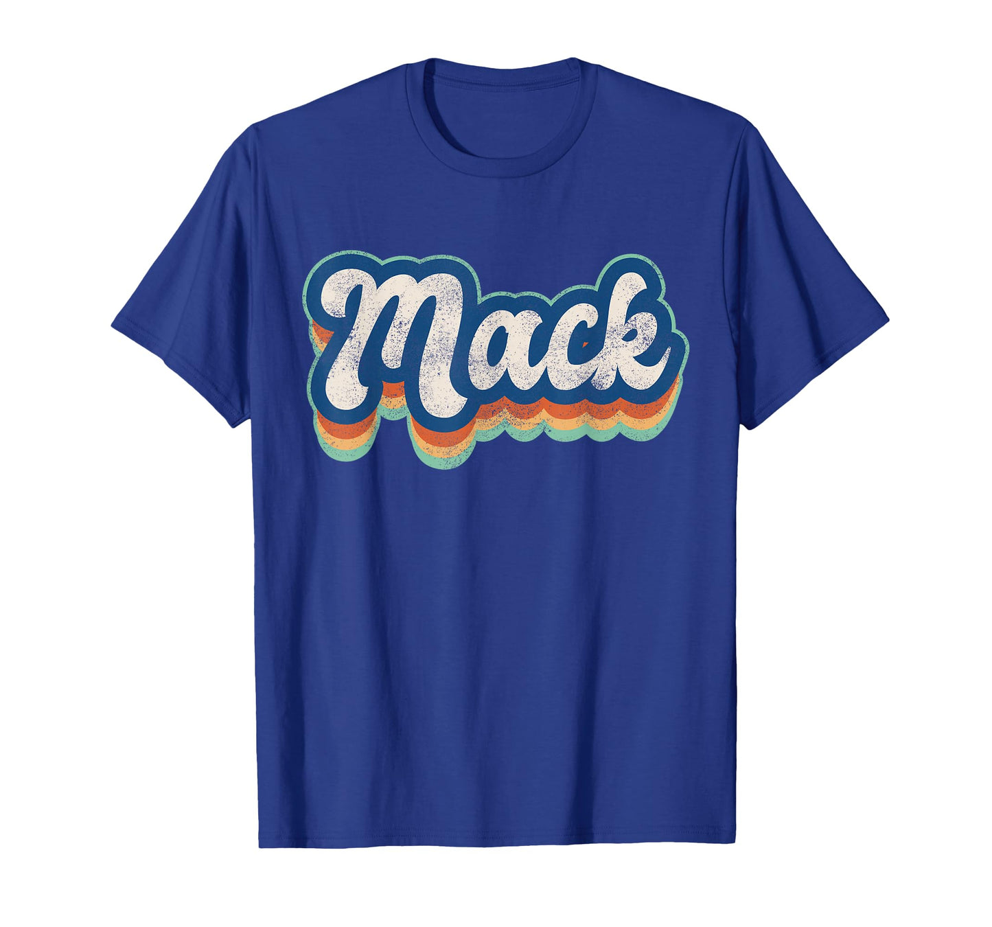 Mack First Name Boy Vintage Style 70s 80s Personalized T-Shirt