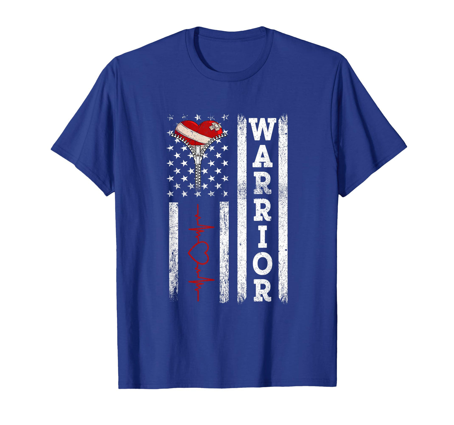 Open Heart Surgery Warrior Gift For Heart Patients Survivor T-Shirt