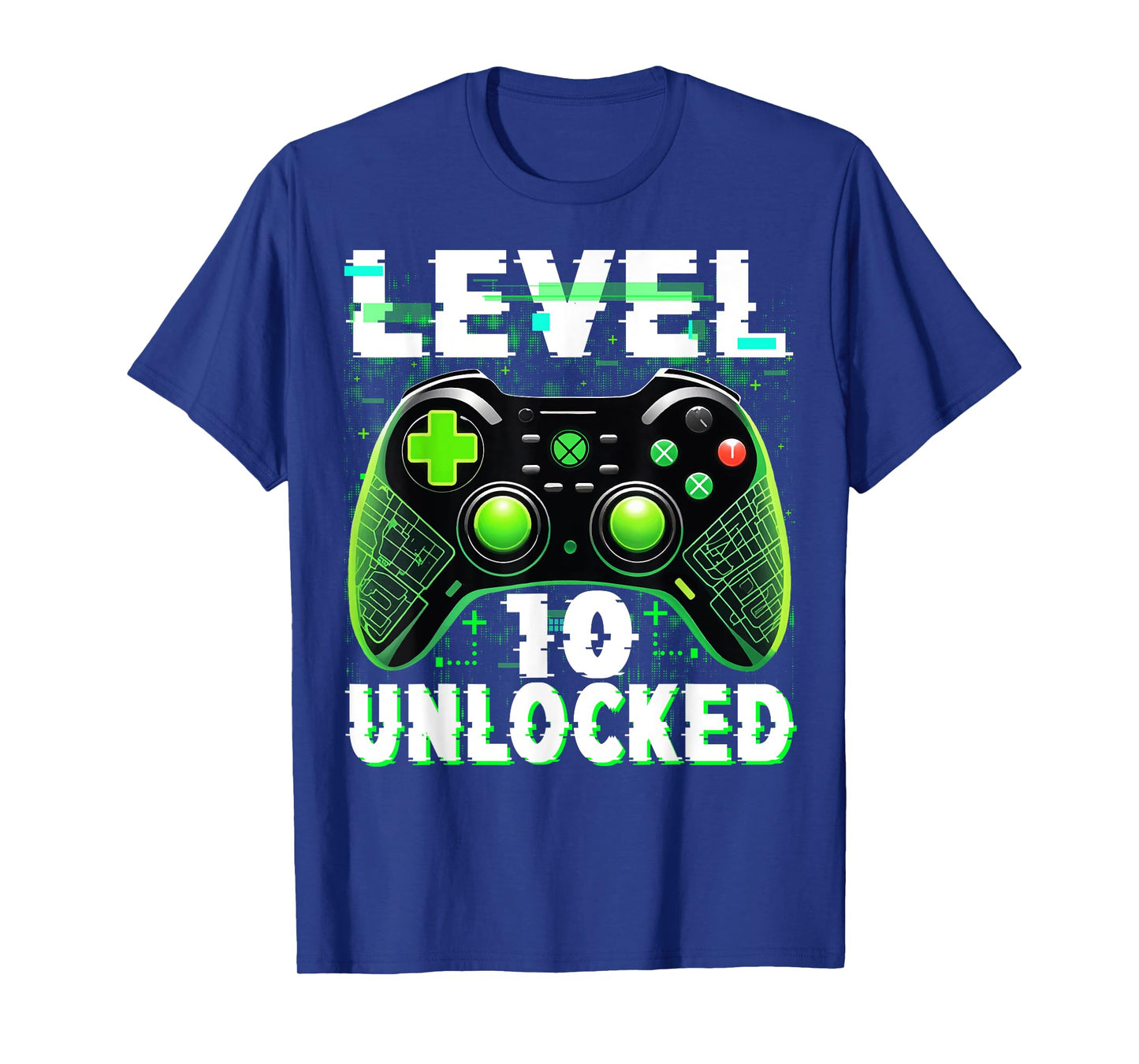 Level 10 Unlocked Shirt Funny Video Gamer Geek 10th Birthday T-Shirt