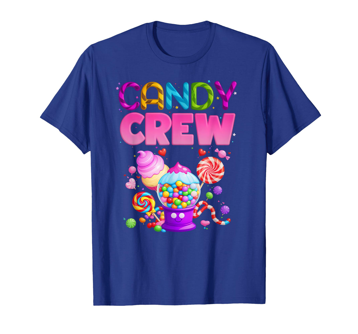 Candy Crew Fun Sweet Treats Colorful Kids Sweetie T-Shirt