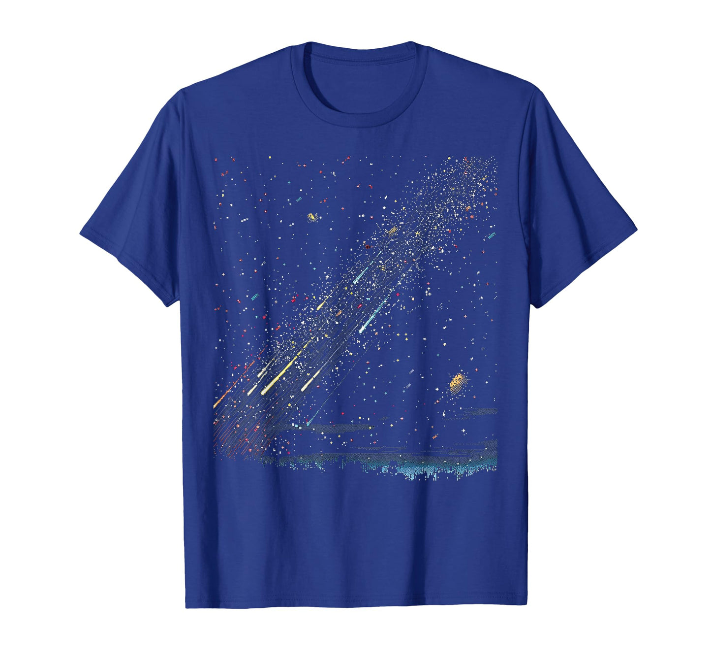 Pixel Meteor Shower T-Shirt