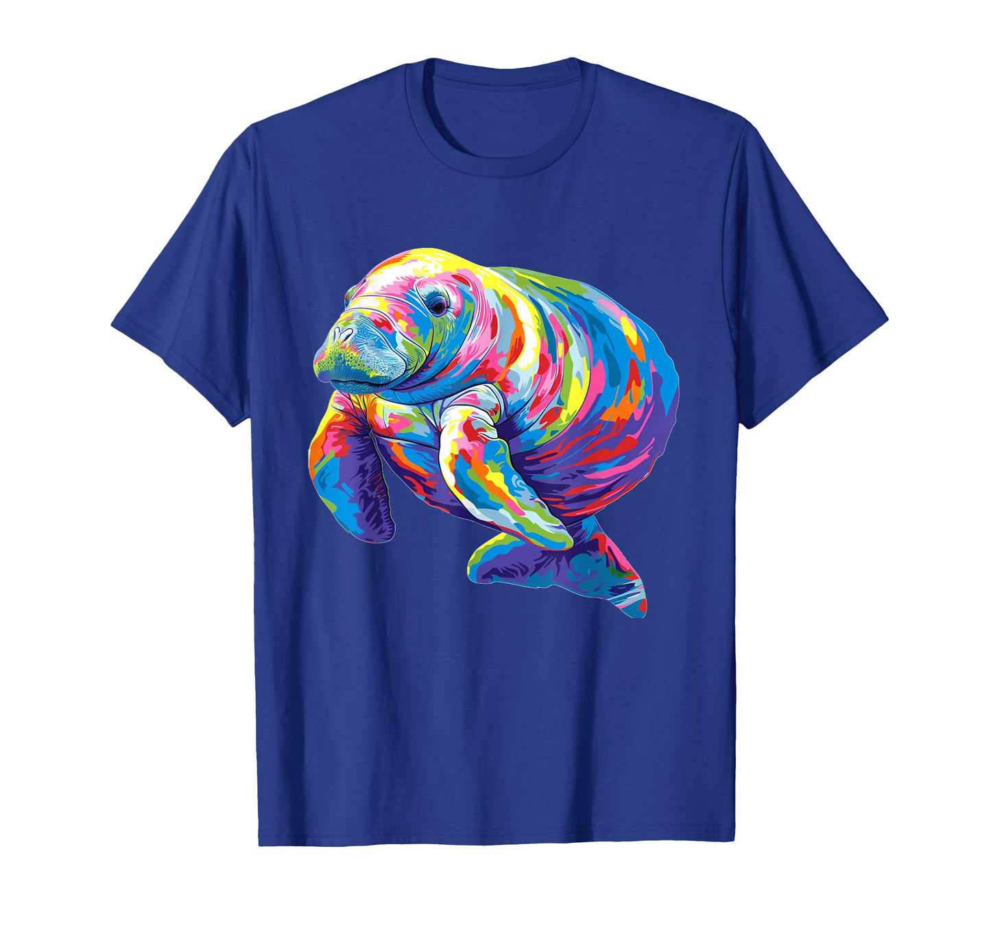 Cool multicolor Manatee Costume for Boys and Girls T-Shirt