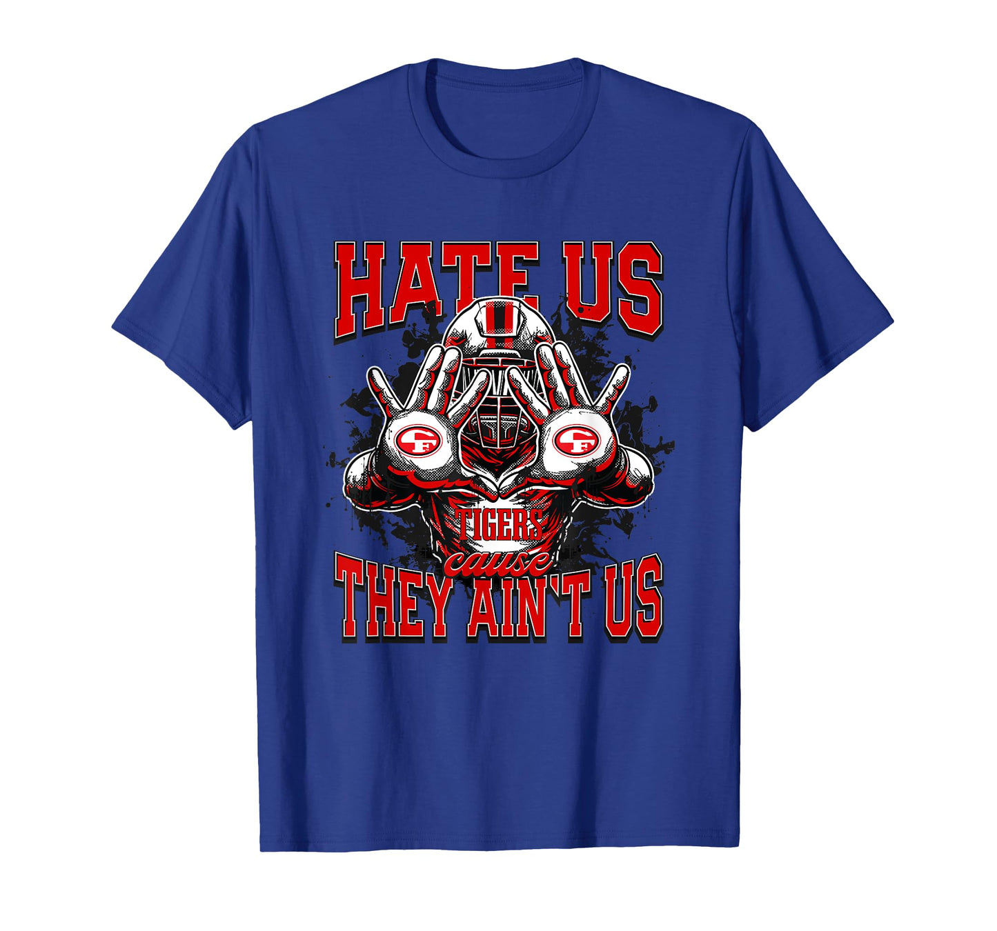 Cedar Falls Tigers Logo Hate Us Cause They Ain't HS T-Shirt