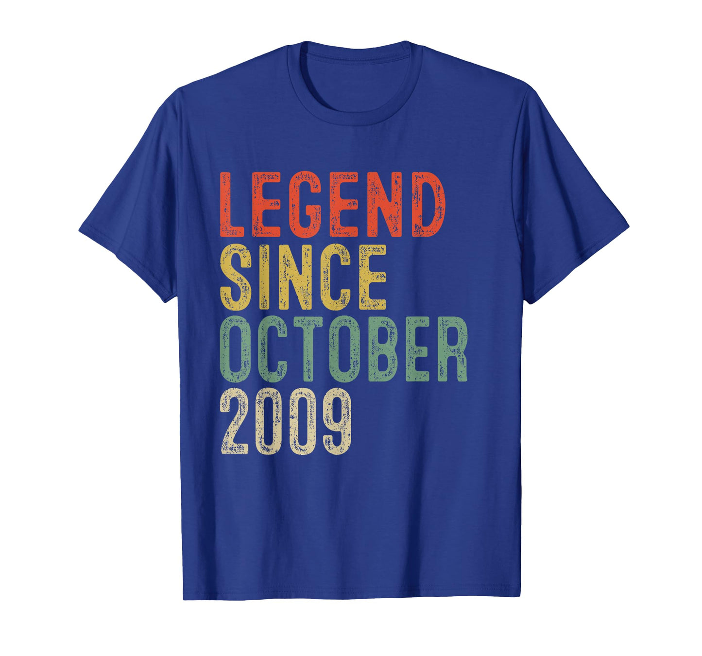 Legend Since October 2009 16th Birthday Gifts 16 Year Old T-Shirt