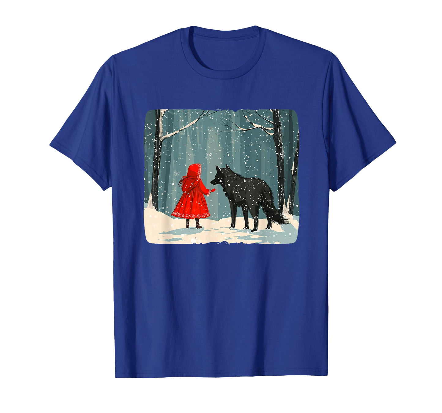 Enchanted Red Riding Hood for Fairy Tale Lovers T-Shirt