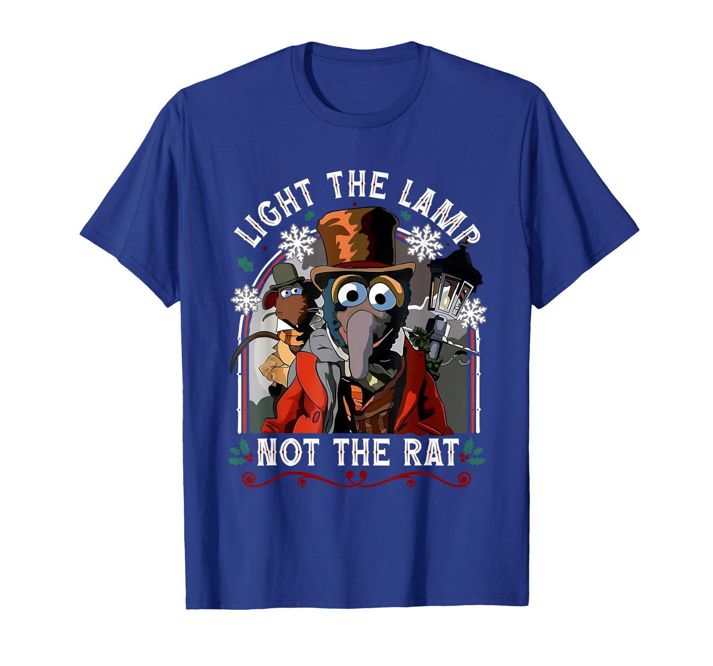Light The Lamp Not The Rat Christmas T-Shirt