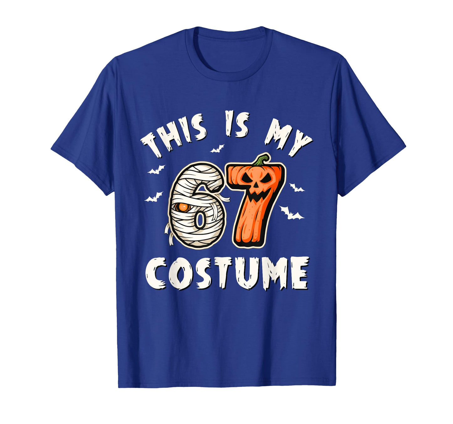 This is My Halloween 67 Costume Number 6 7 Meme T-Shirt