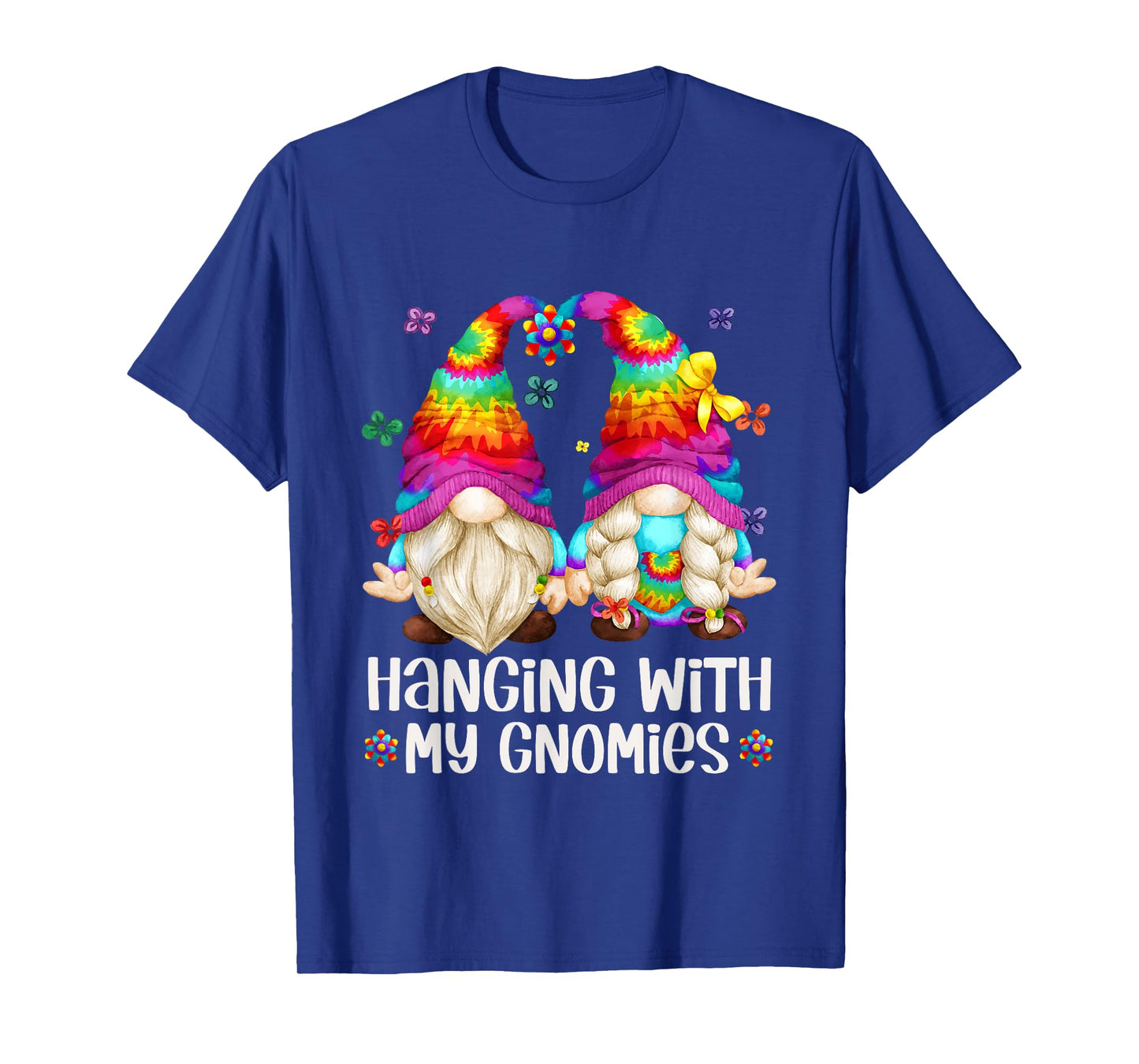 Hippie Gnome For Summer Vacation For Hanging With My Gnomies T-Shirt