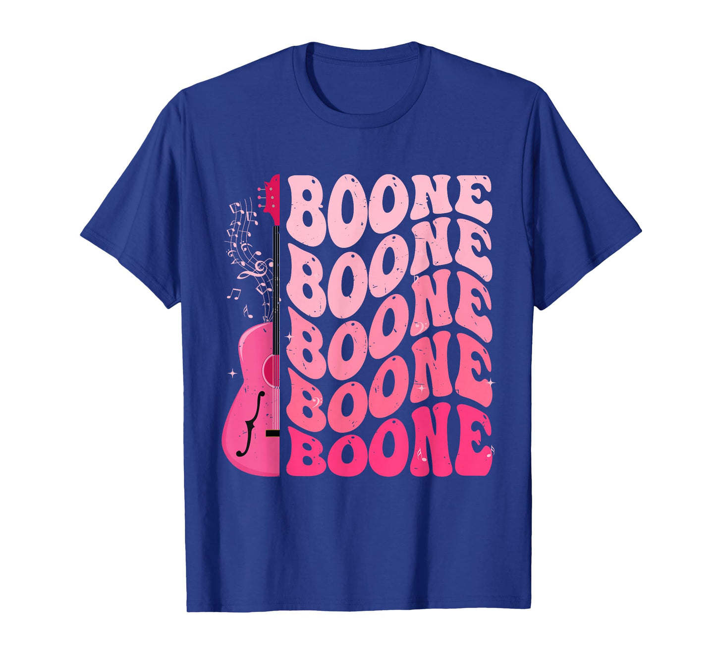 Girl Retro Boone Groovy Flower First Name Personalized 80's T-Shirt
