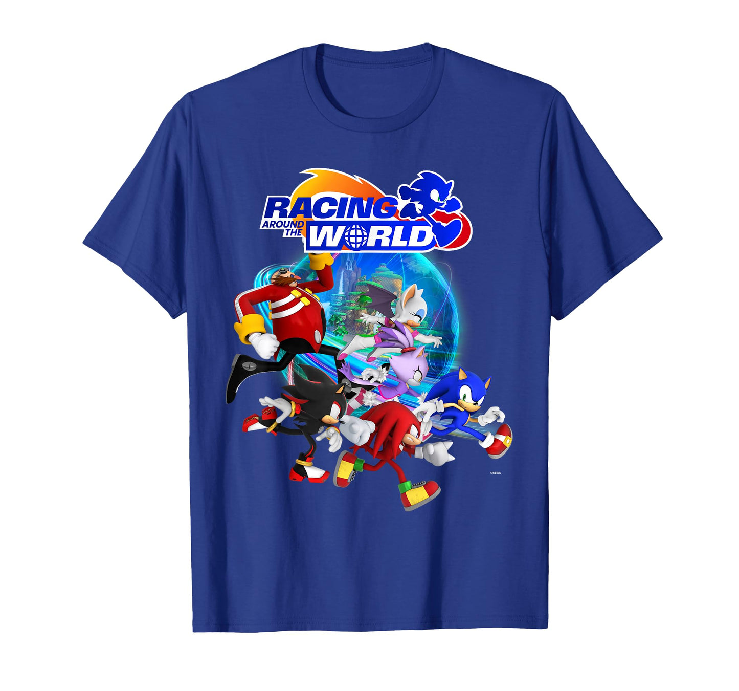 Sonic the Hedgehog - Racing Around the World Group T-Shirt