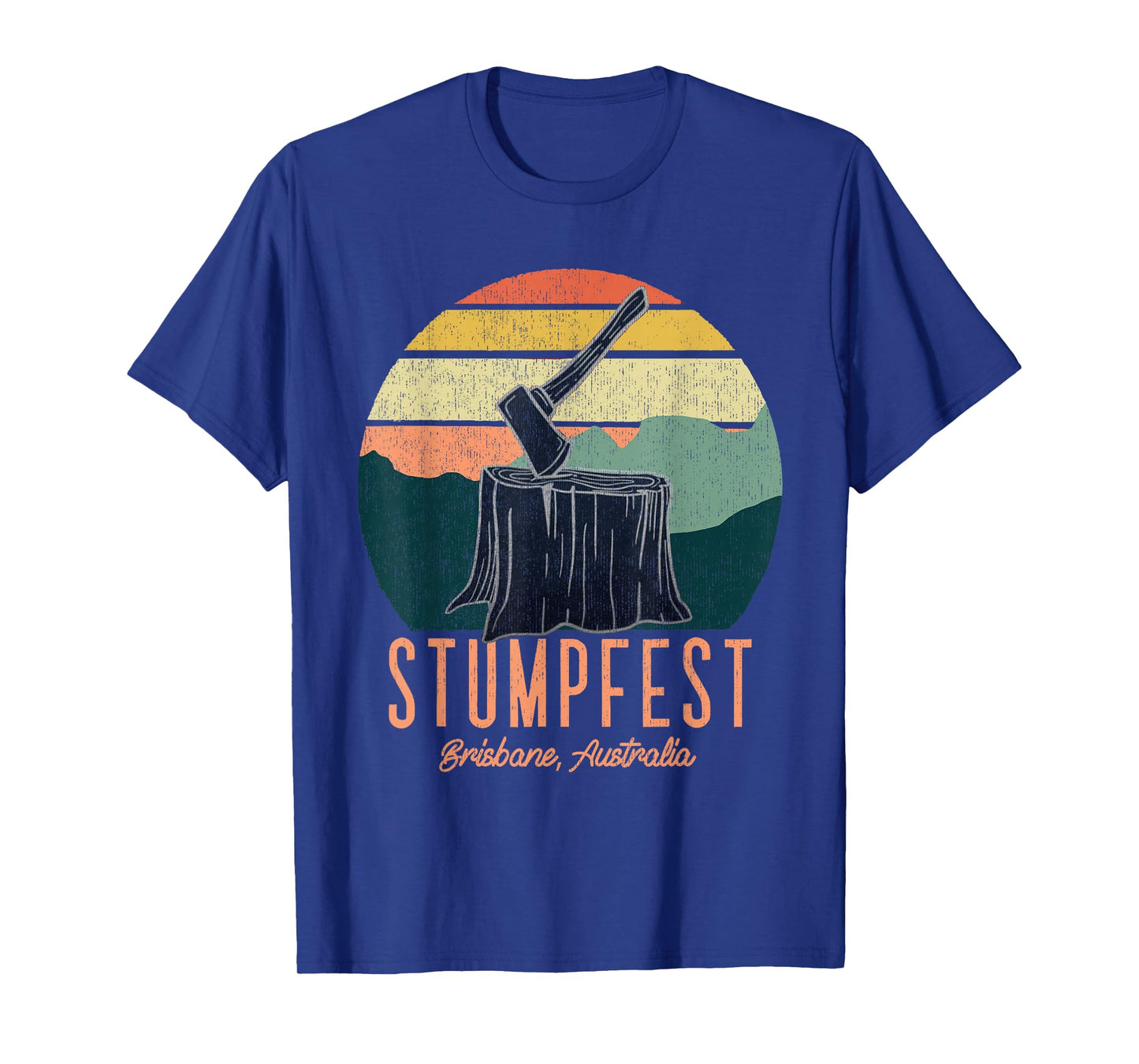 Vintage Funny Stumpfest 2024 Brisbane Get Sweaty T-Shirt