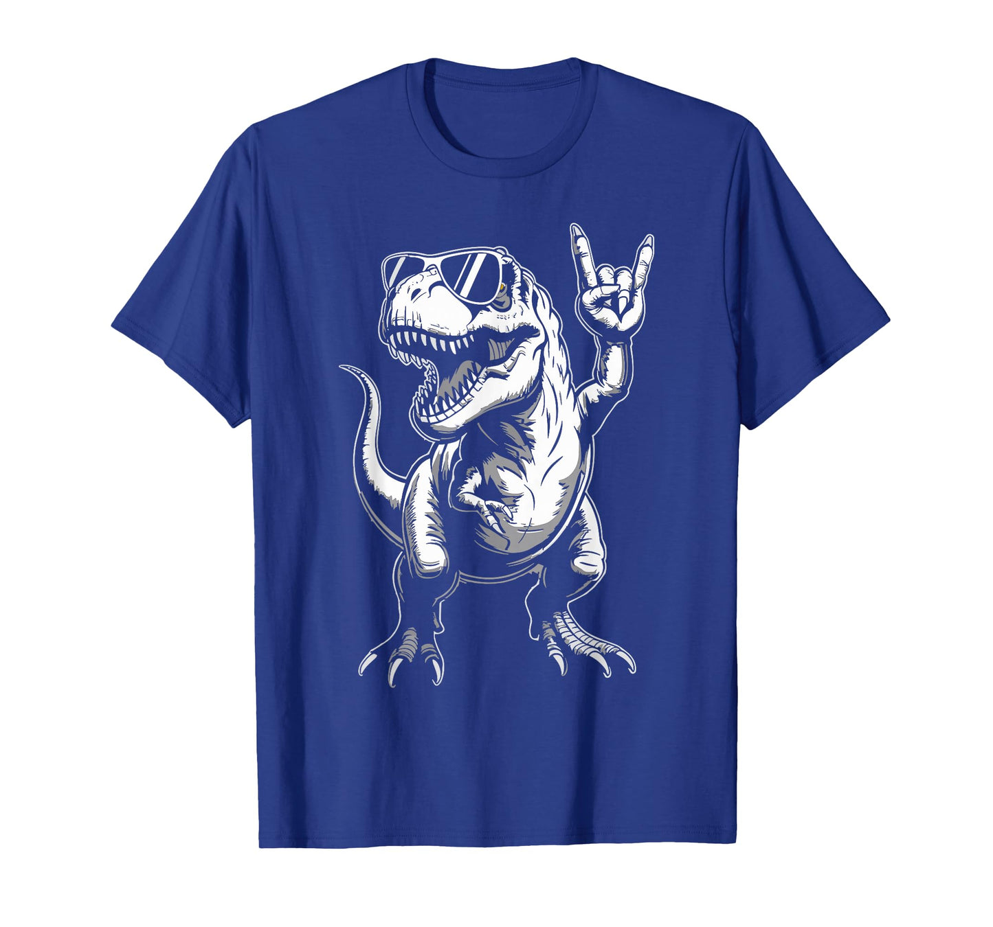 Funny Dinosaur Rock Music T-Rex Tyrannosaurus Rex Children T-Shirt