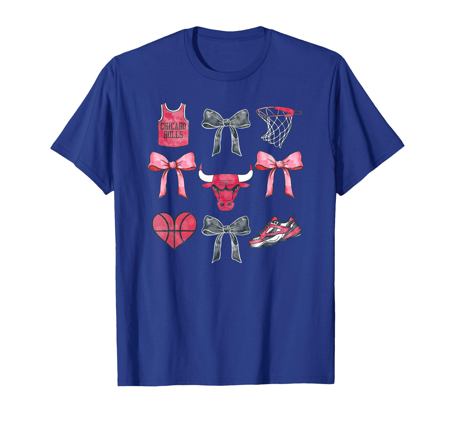 NBA Chicago Bulls Bow Grid T-Shirt