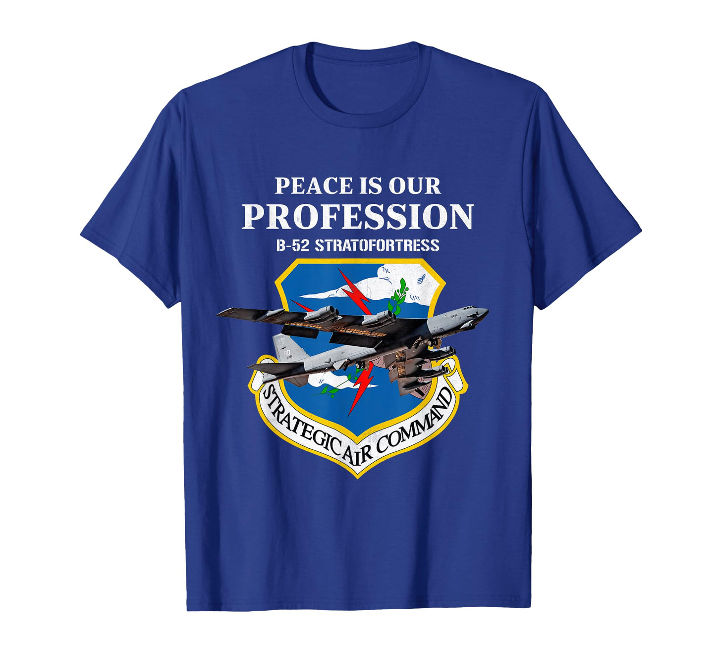 Strategic Air Command B-52 Stratofortress USAF Cold War Gift T-Shirt