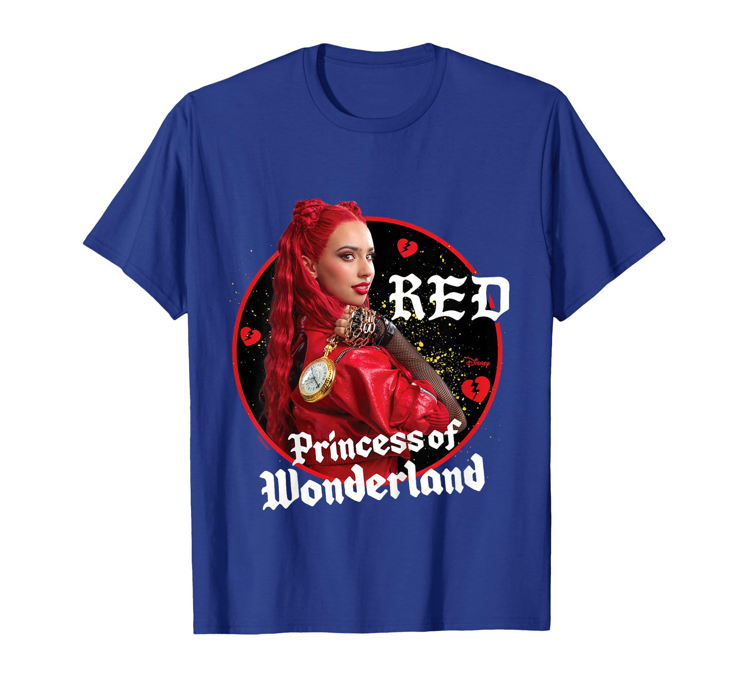 Kids Descendants 4 - Red Princess Of Wonderland Broken Hearts T-Shirt