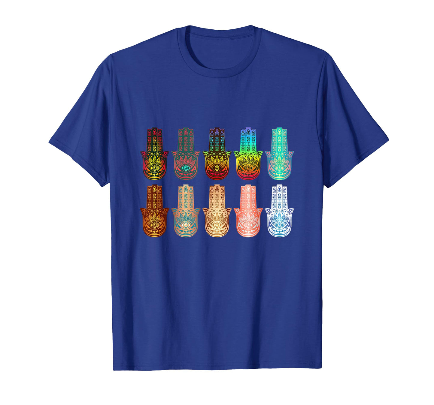 Spiritual Hamsa Hand Of Fatima Yoga T-Shirt T-Shirt