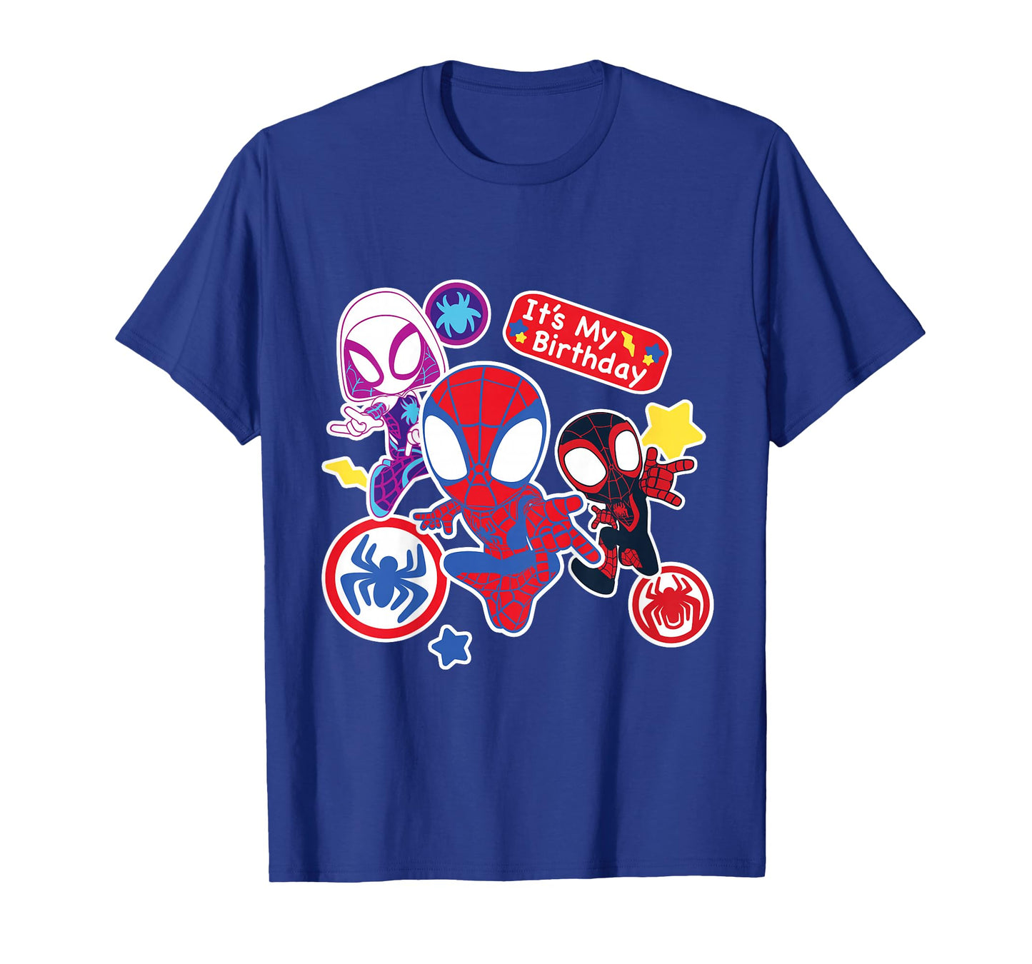 Marvel Spidey and His Amazing Friends It’s My Birthday T-Shirt