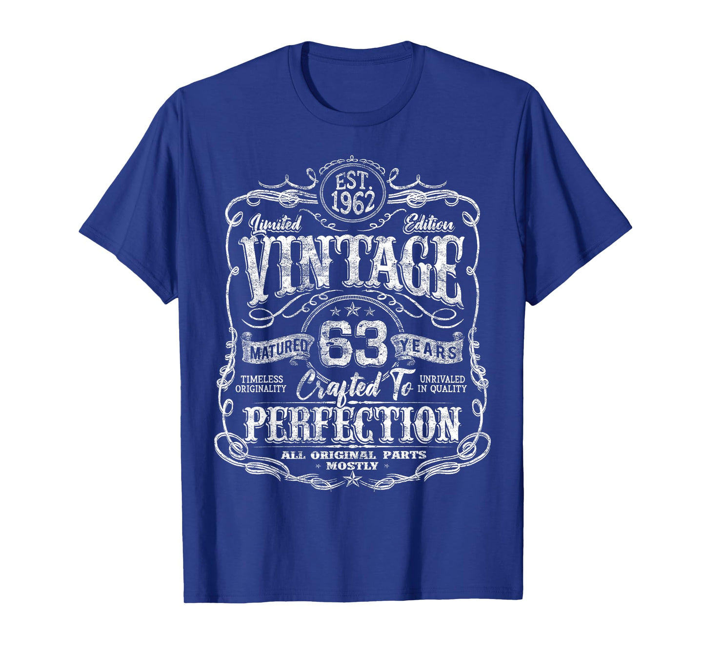 Vintage 1962 Limited Edition Shirt 63 year old 63rd Birthday T-Shirt