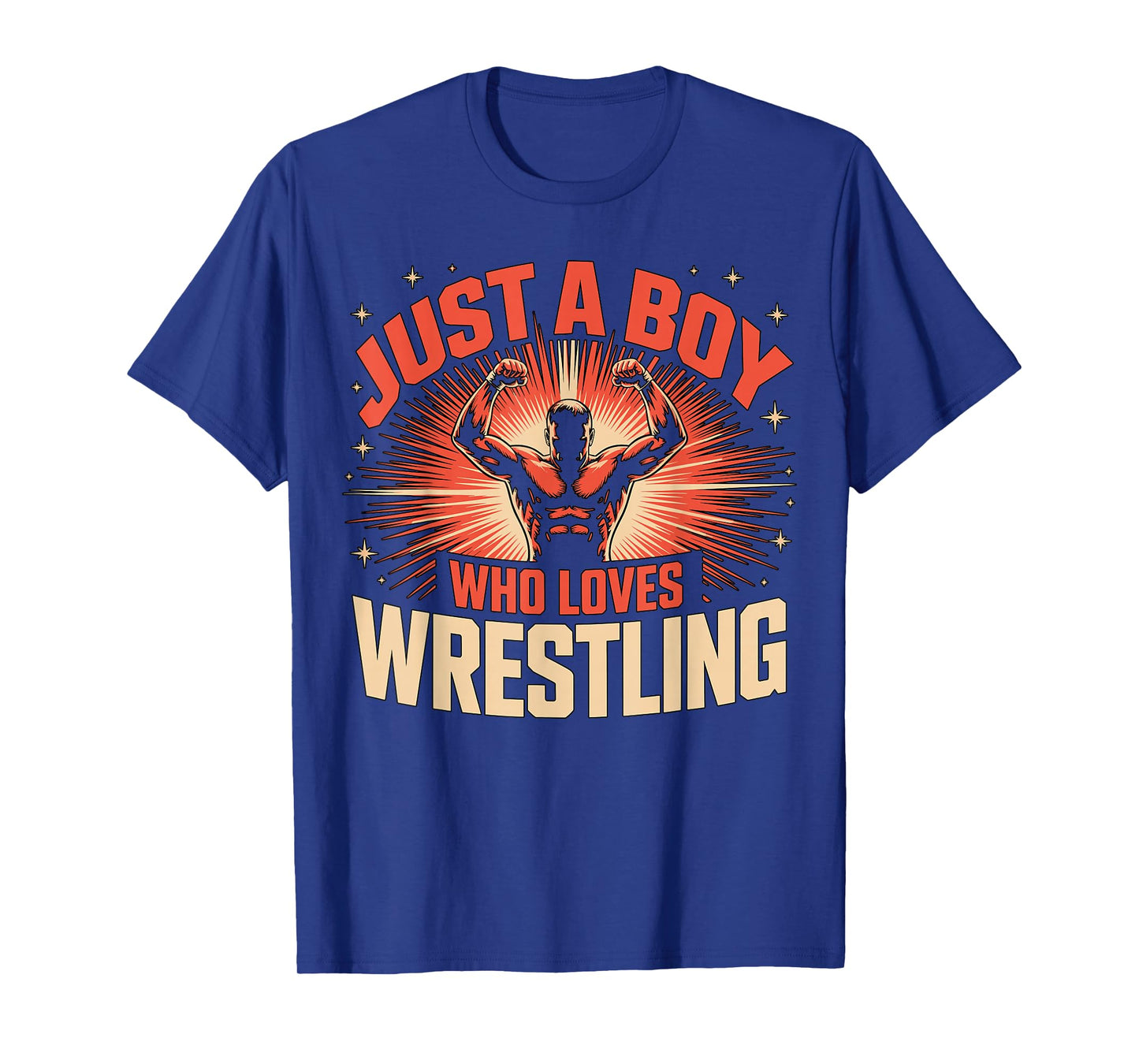 Just a Boy Who Loves Wrestling T-Shirt