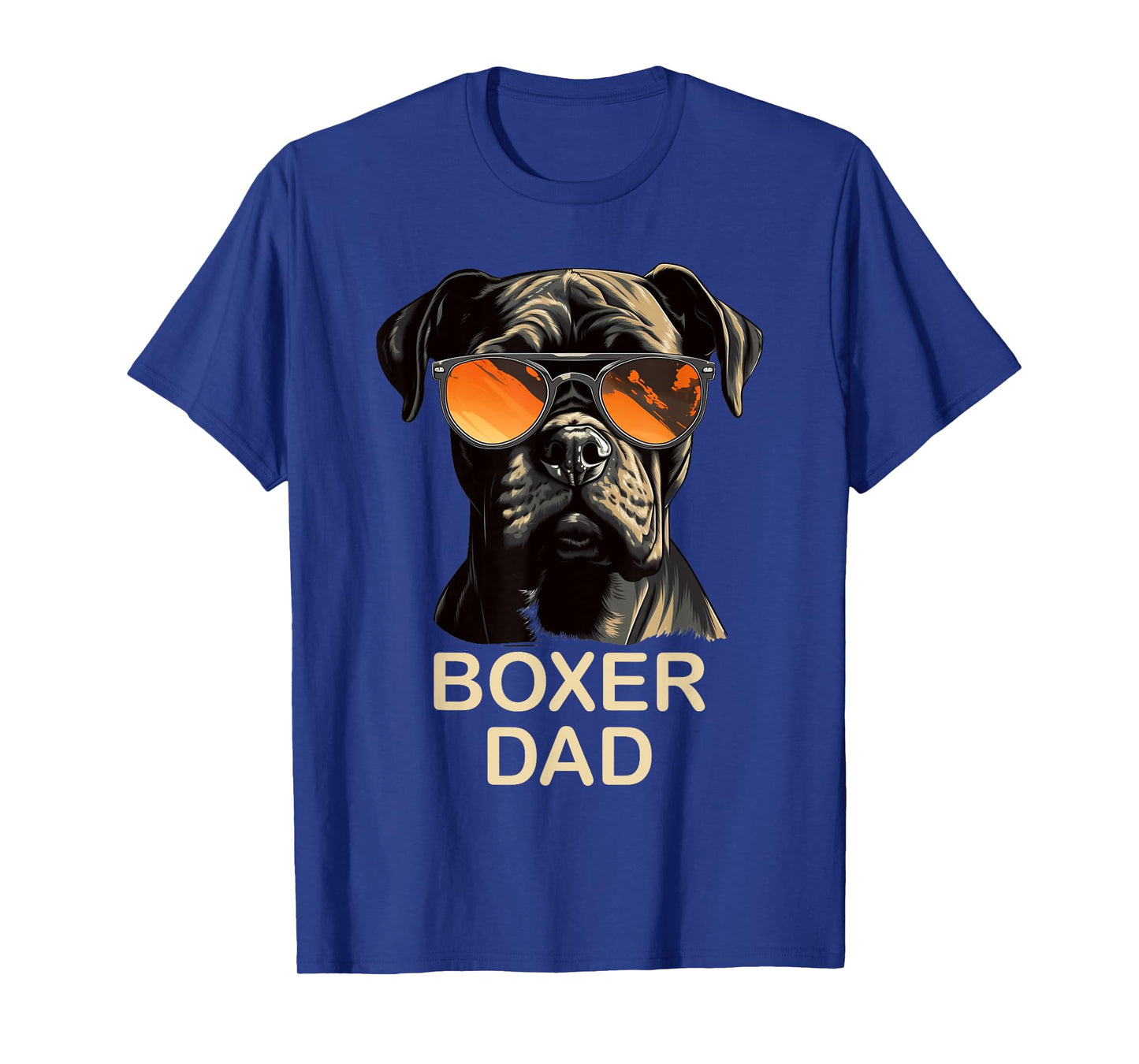 Boxer Dad Dog Owner Gift Funny Boxer Dog Lover Dad T-Shirt