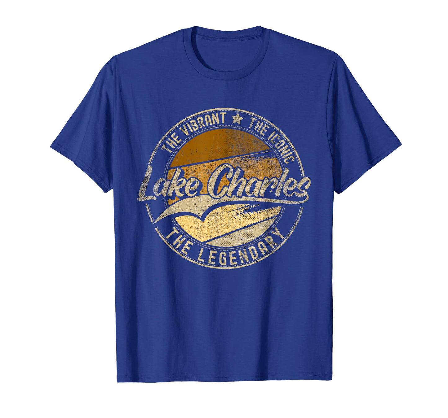 Lake Charles LA | Louisiana | Vintage Distressed T-Shirt