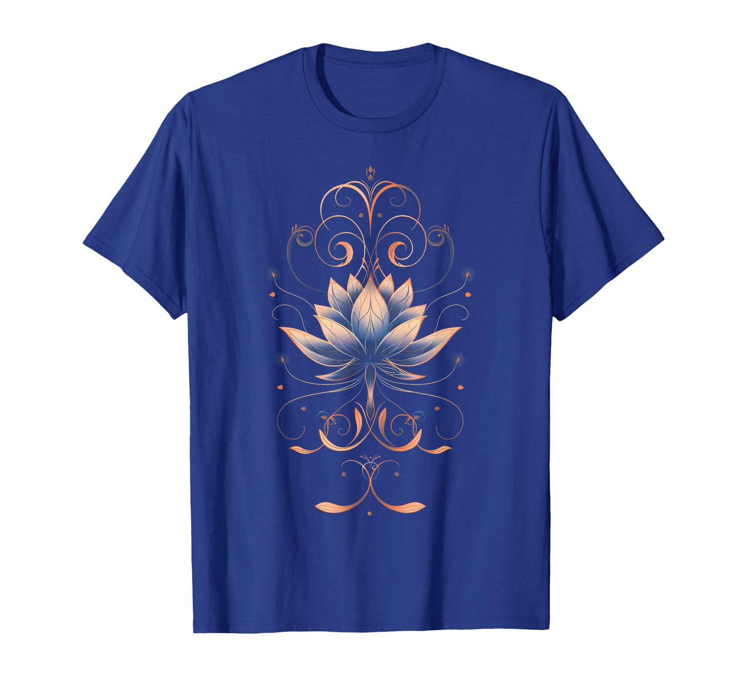 Womens Reiki Lotus Flower New Age Meditation Yoga T-Shirt