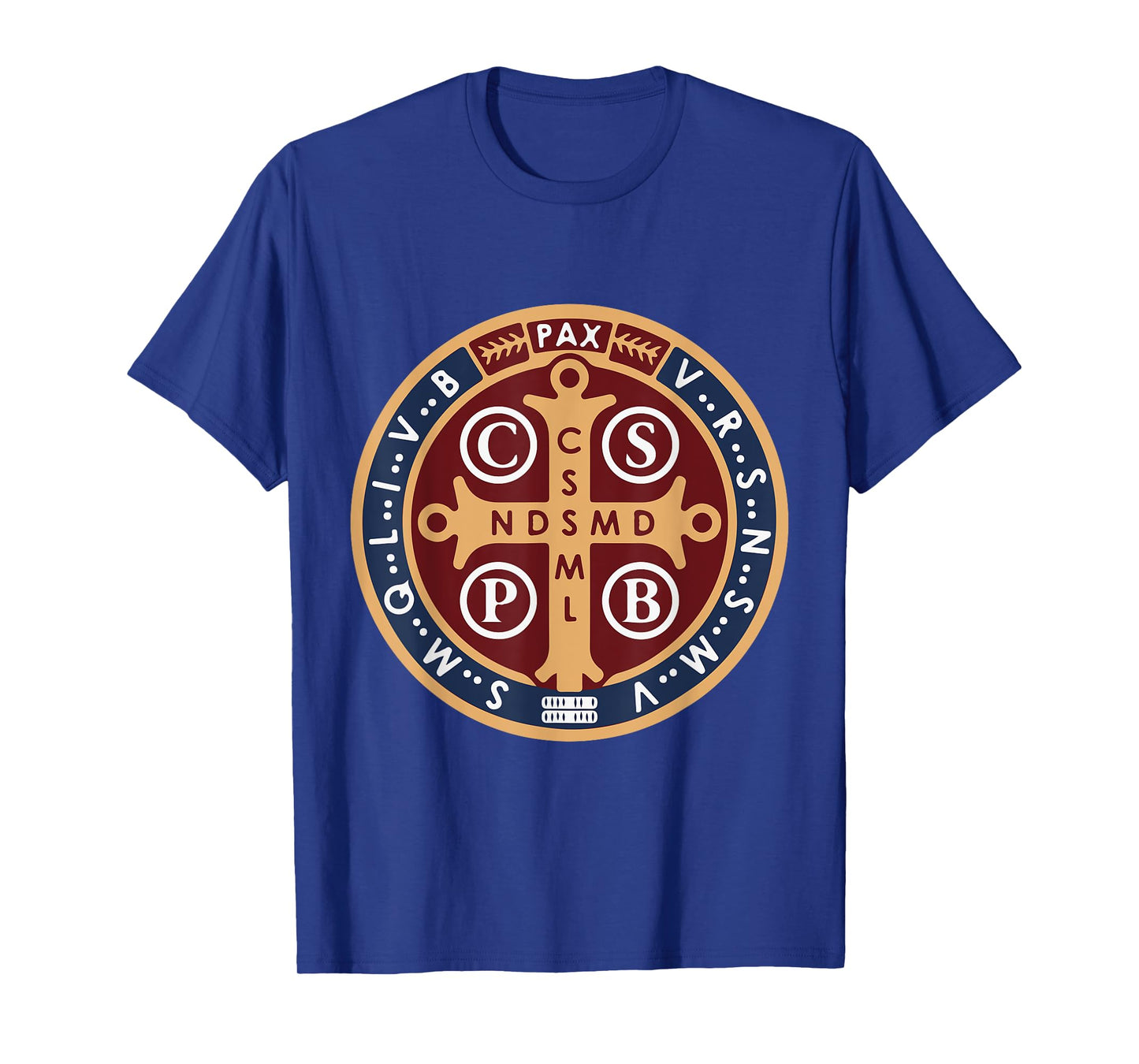 Spiritual Religious Christian Catholic St Benedict T-Shirt T-Shirt