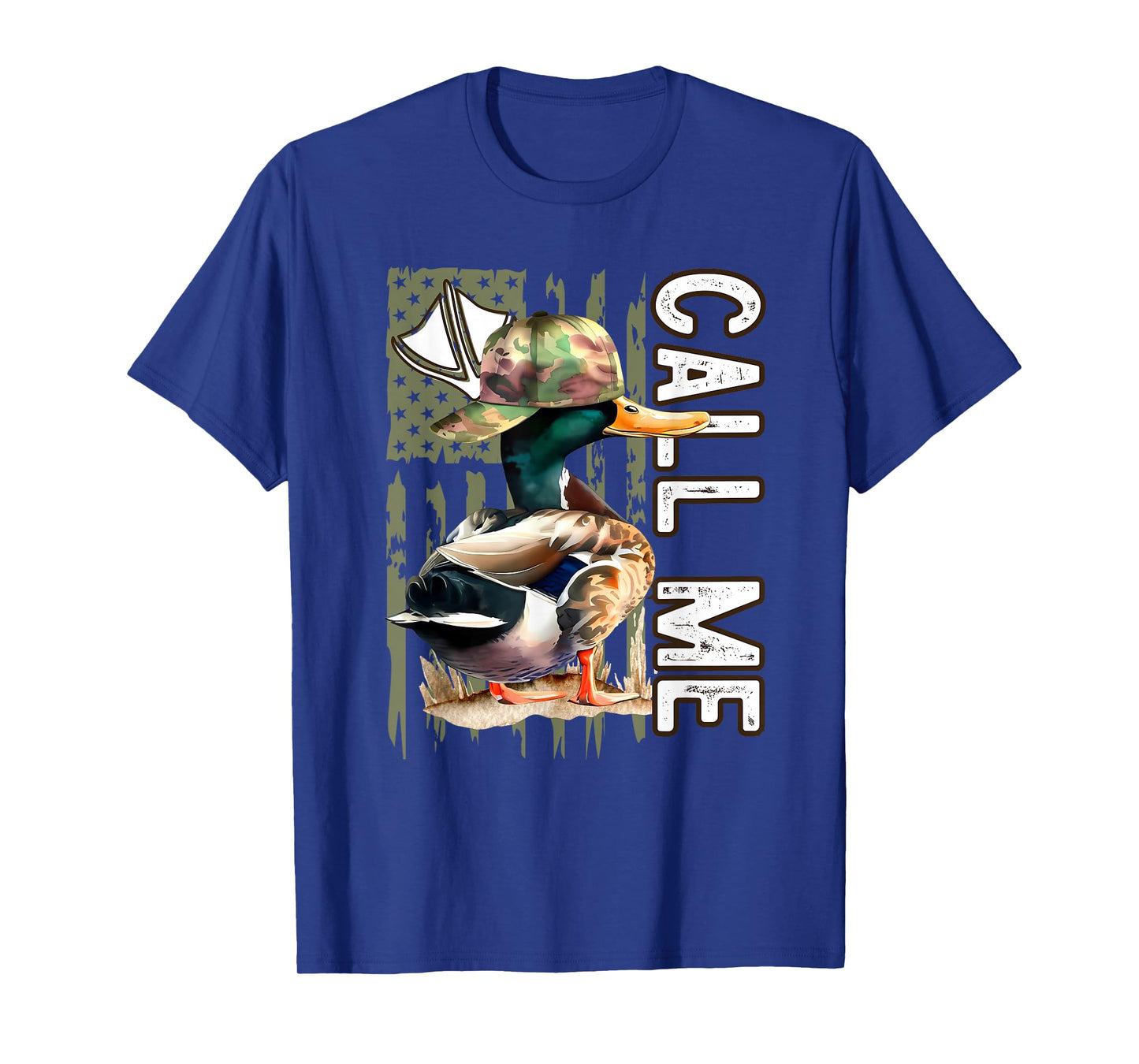 Call Me Mallard Duck Hunter Hunting Season Cute Duck Hunting T-Shirt