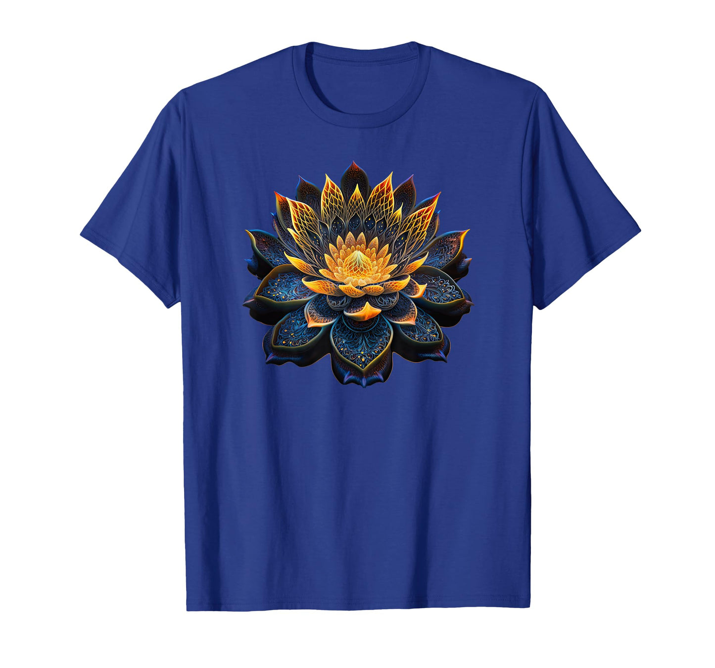 Lotus Flower Yoga Zen Bohemian Namaste Meditation T-Shirt