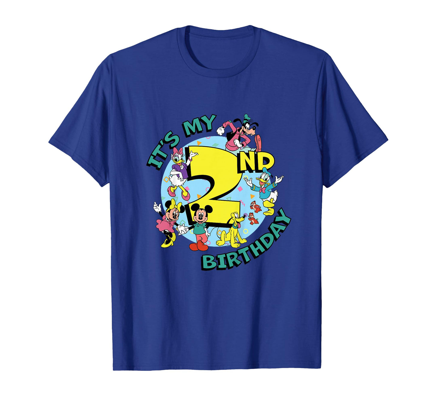 Disney Mickey and Friends It’s My Second 2nd Birthday T-Shirt