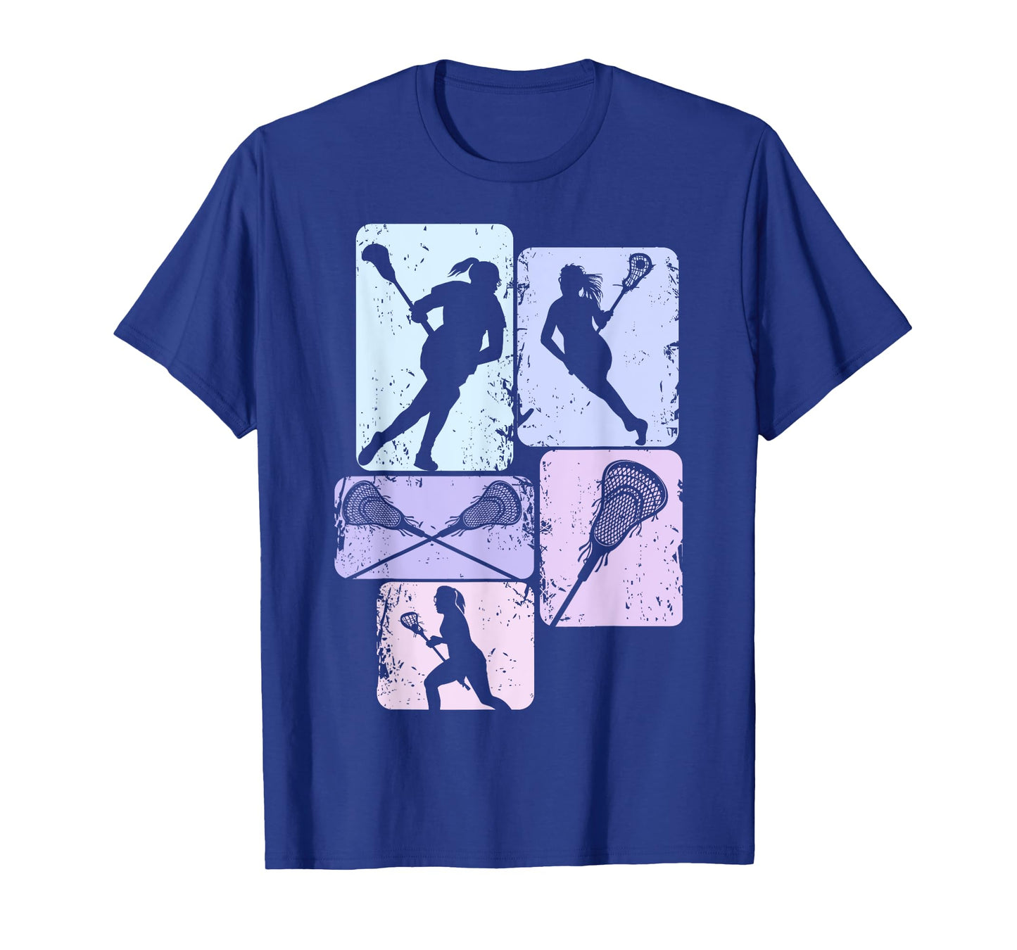 Lacrosse Girls Women Youth Kids T-Shirt